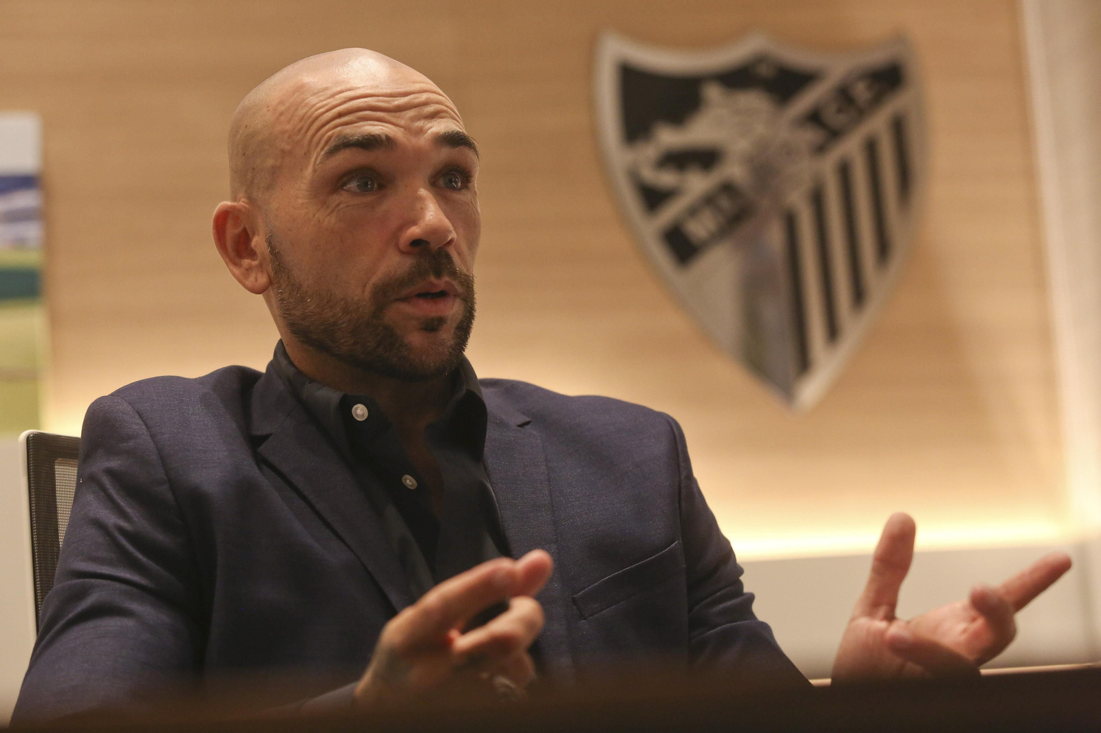 Manolo Gaspar, en su despacho. Manolo Gaspar, en su despacho.