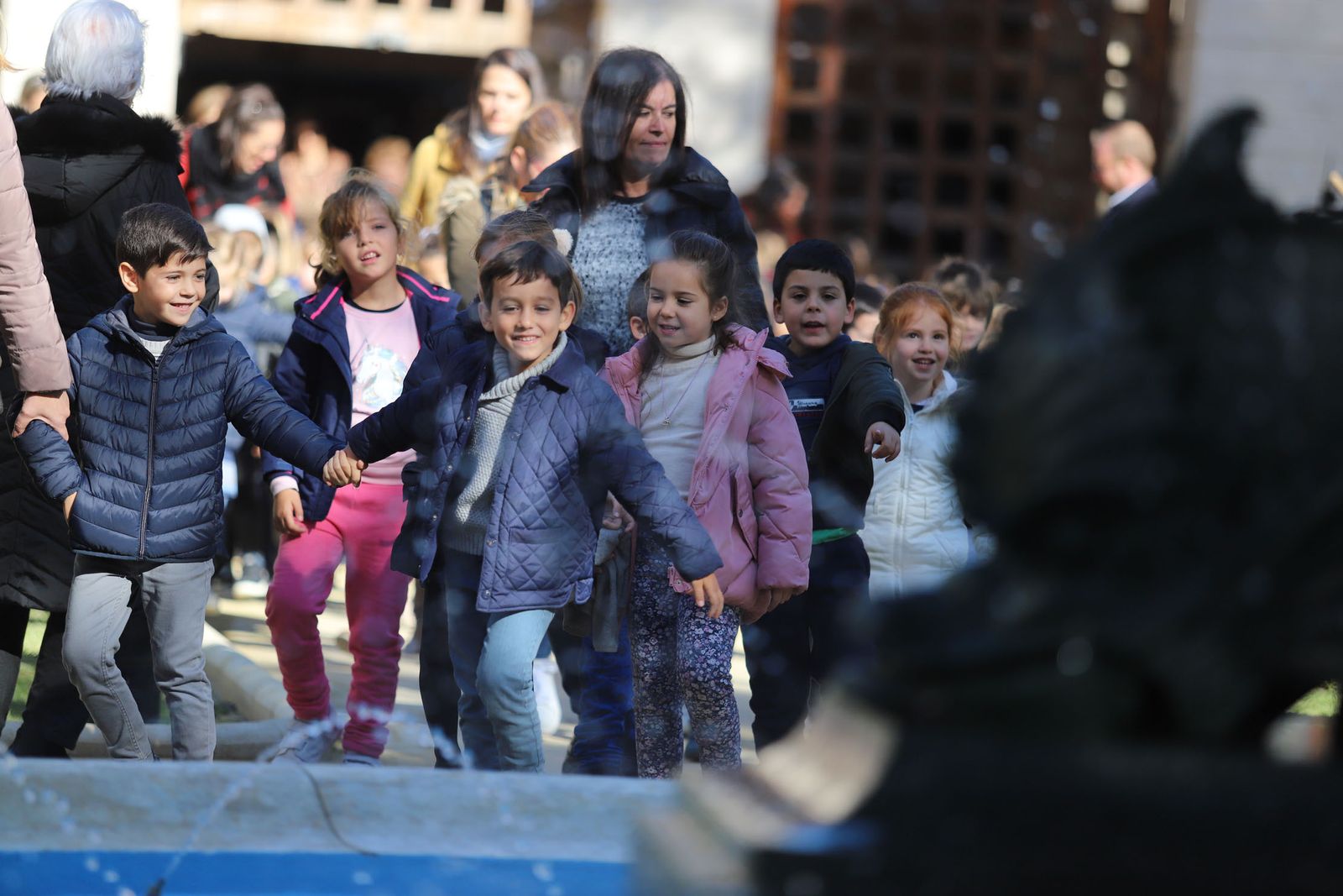 Imágenes de los mas pequeños disfrutando del Festival de Cine Iberoamericano de Huelva