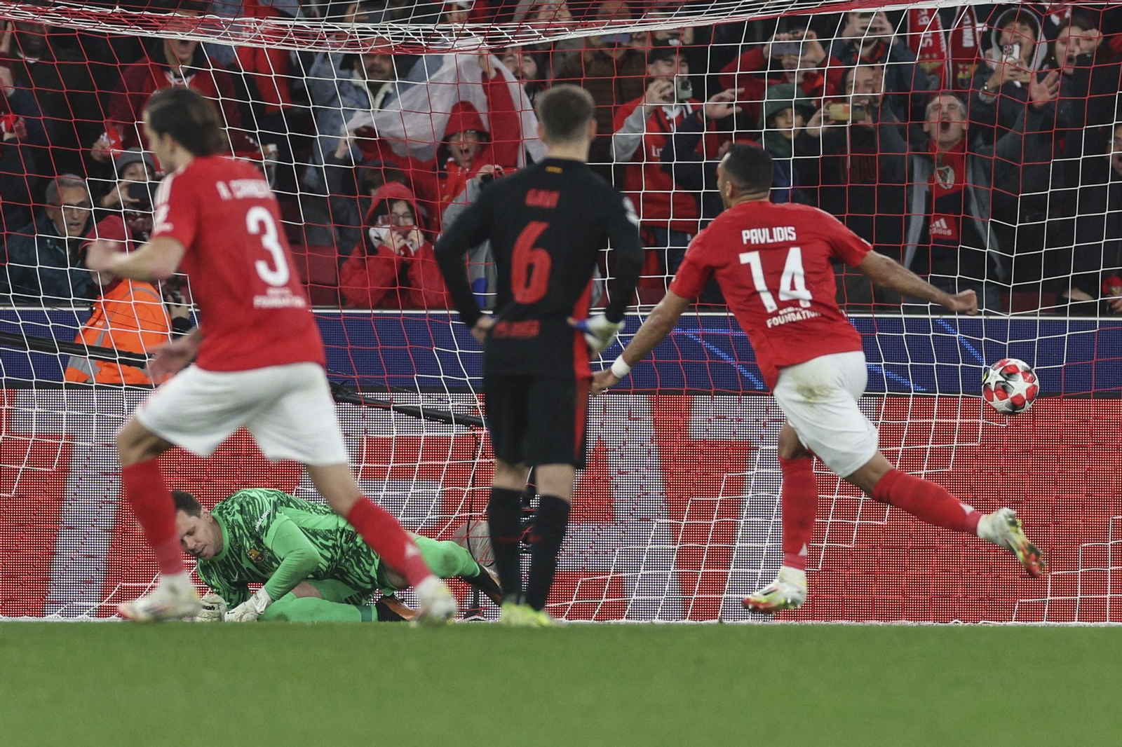 Las fotos del Benfica - Barcelona