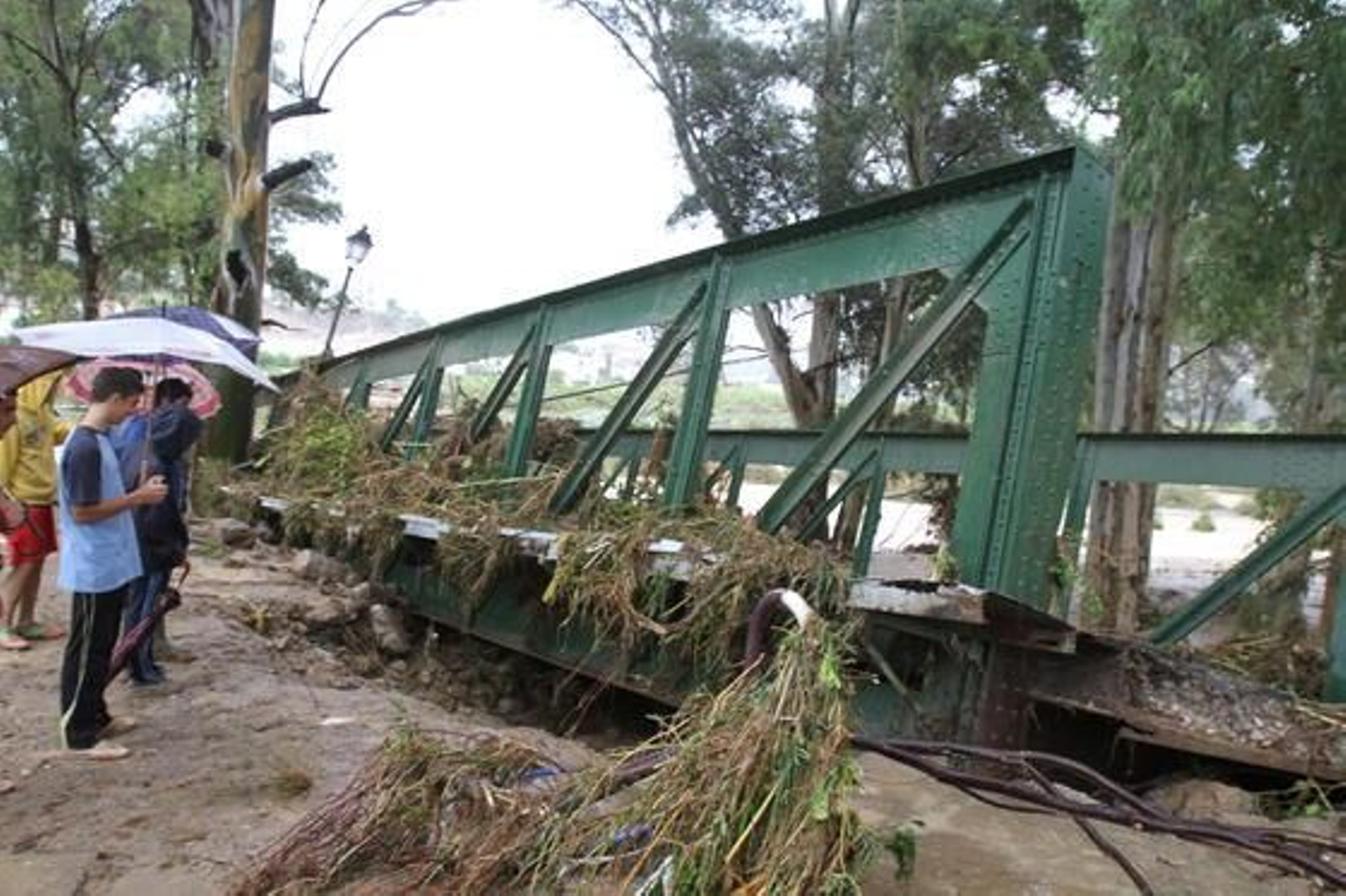 Imágenes de las lluvias en la provincia de Málaga