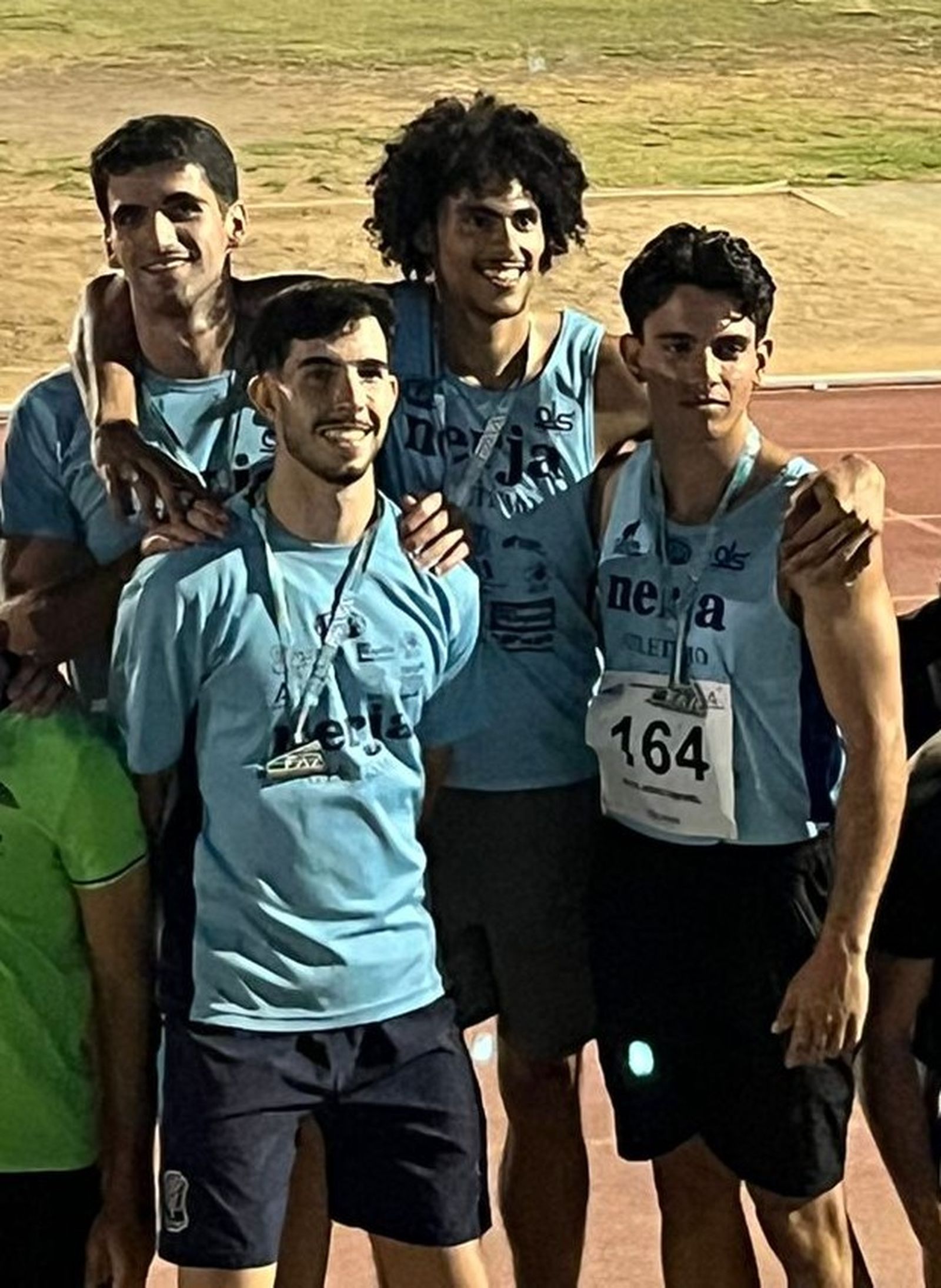 19 medallas para el Nerja en el Campeonato de Andalucía sub 23