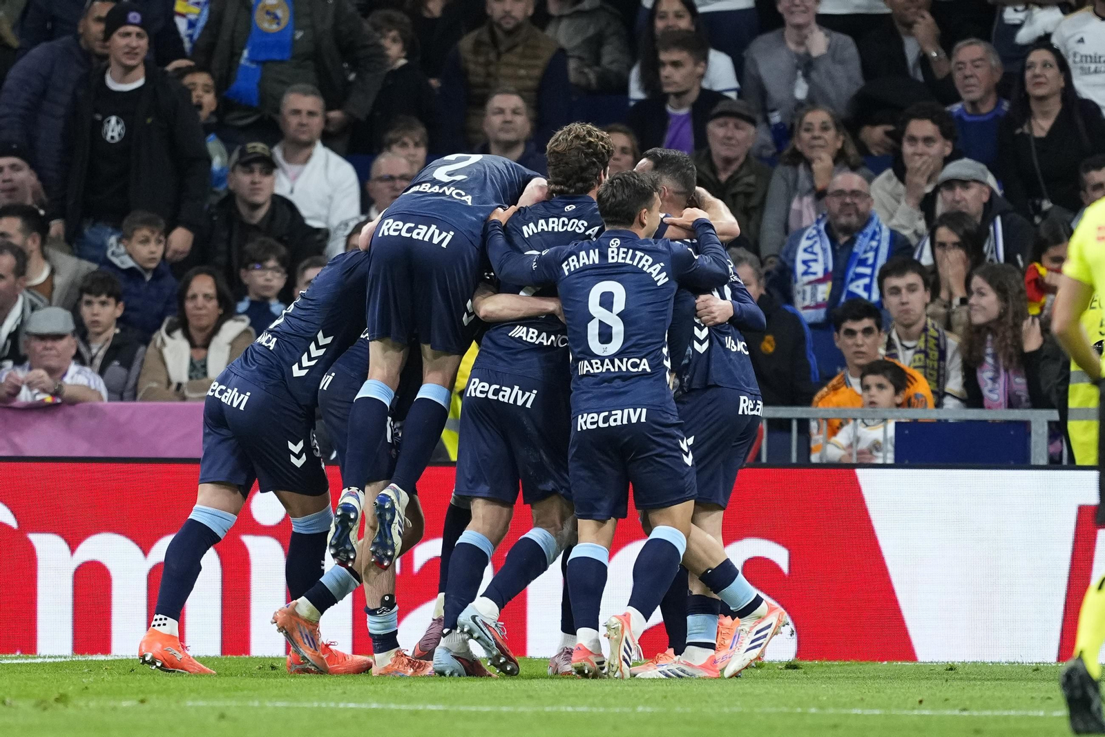 Las fotos de la derrota del Real Madrid contra el Celta