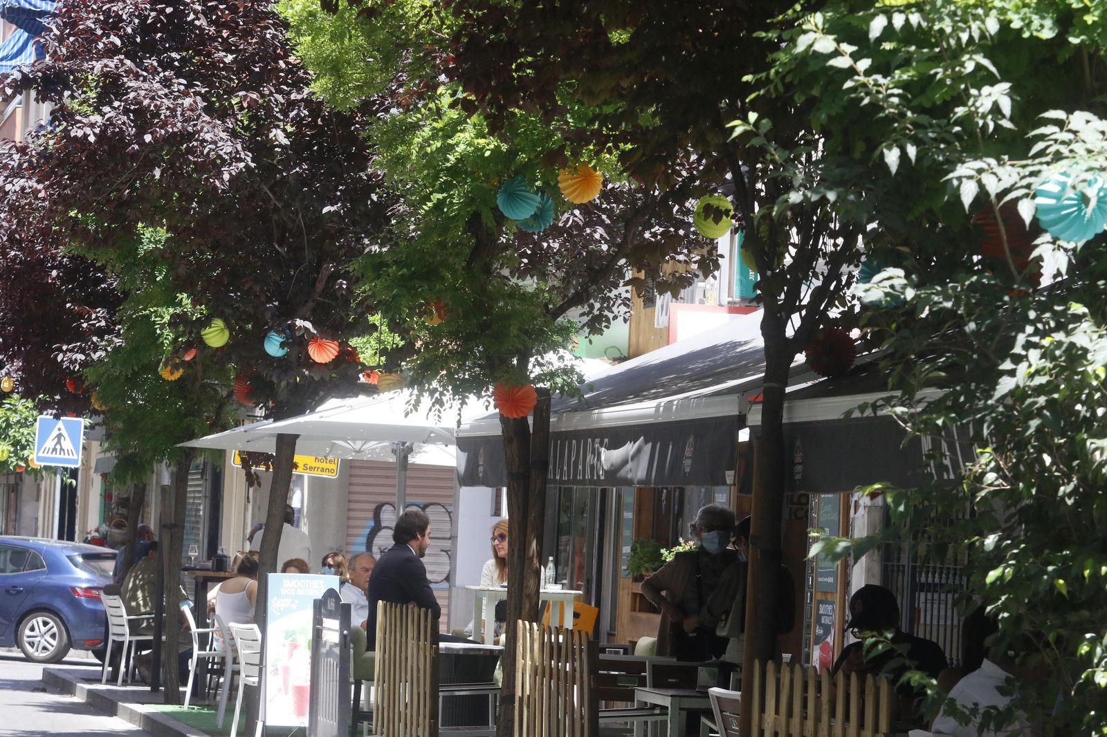 El decorado y el ambiente de Feria en el Centro de Córdoba y la Judería, en fotografías
