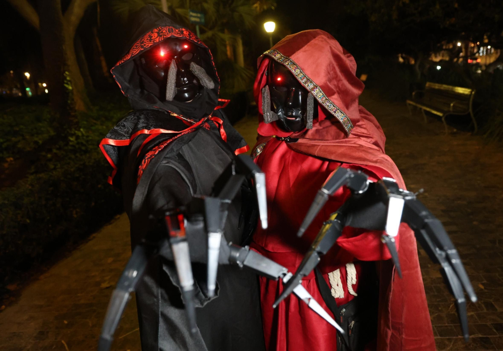 La noche de Halloween en Málaga, en imágenes