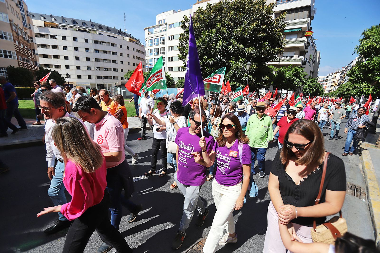 Imágenes de la Manifestación por el Día del Trabajador 2023 en Huelva