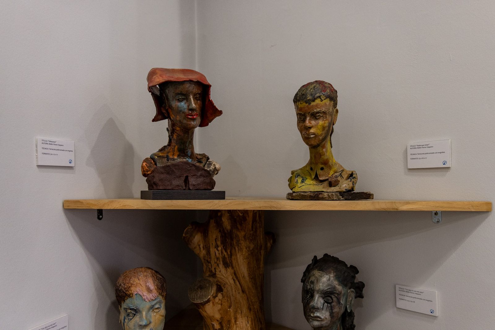 Tres artistas y un destino: ‘Telúrico_est’ trae a Jaén la experimentación de la plástica contemporánea, en imágenes