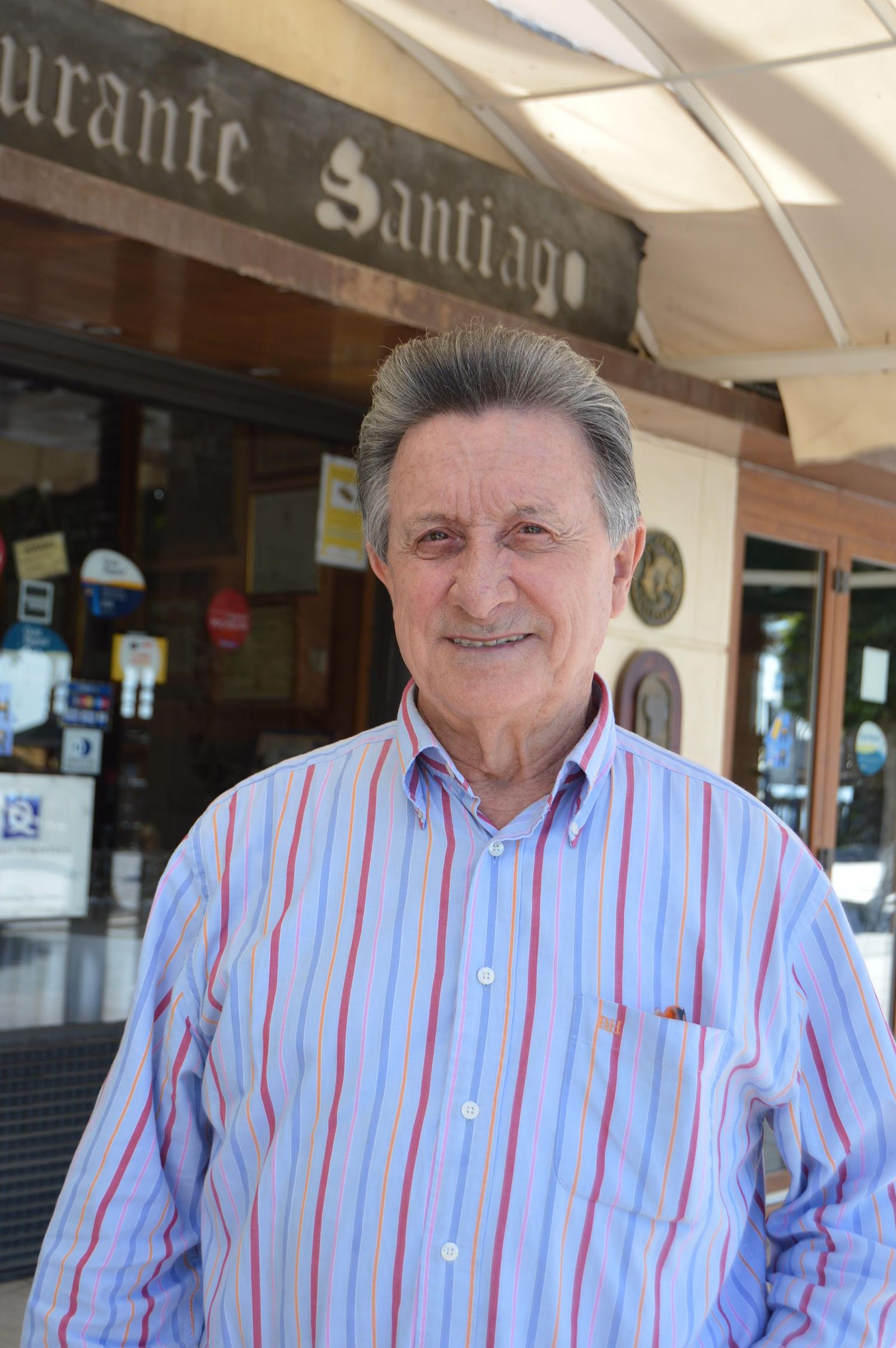 Santiago Dominguez, propietario del restaurante Santiago en Marbella.