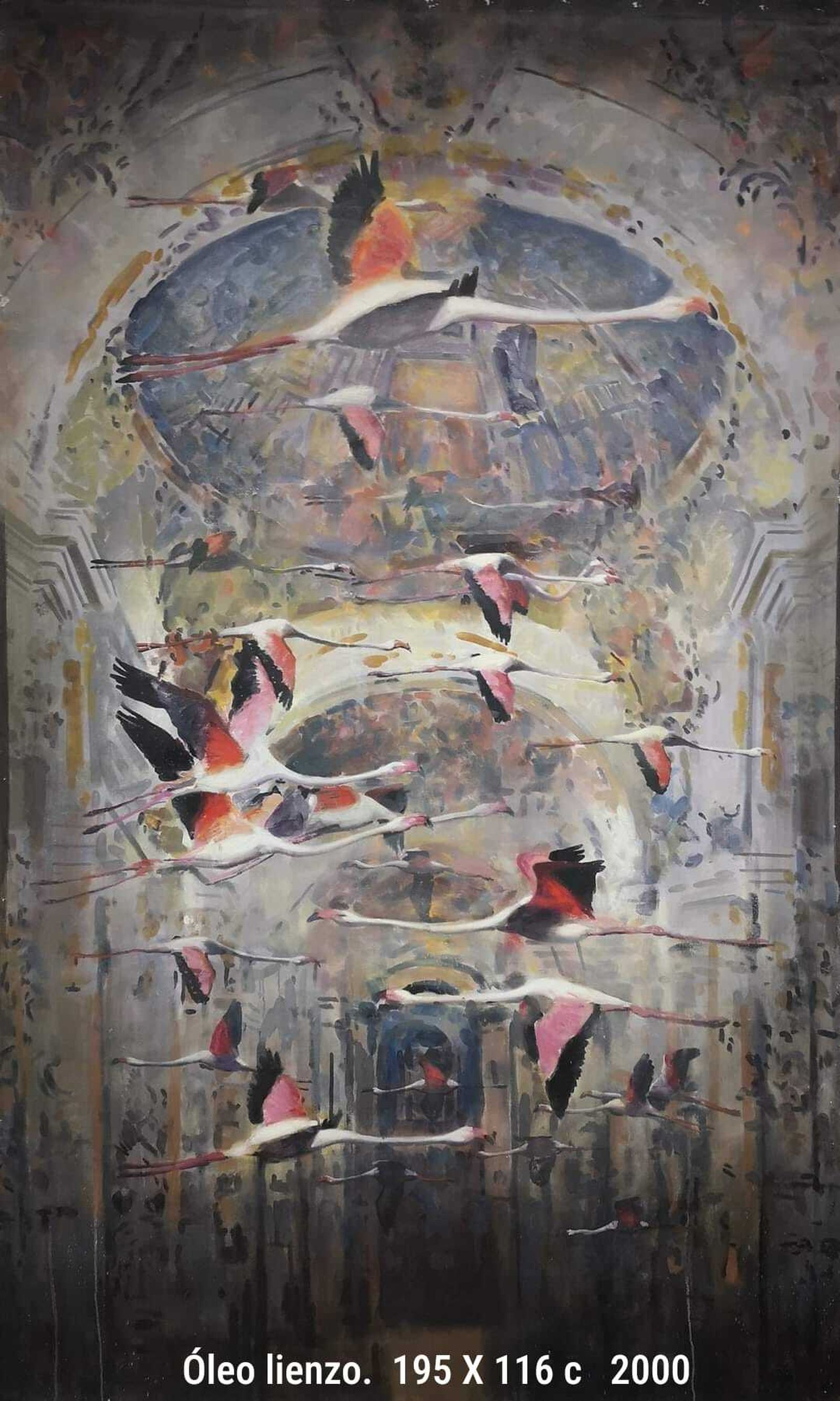 Óleo de Juan Ángel González de la Calle.