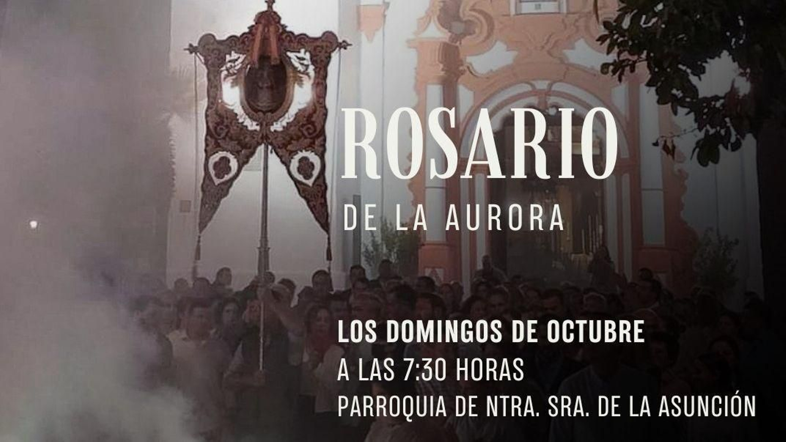 Octubre es el mes del Rosario.