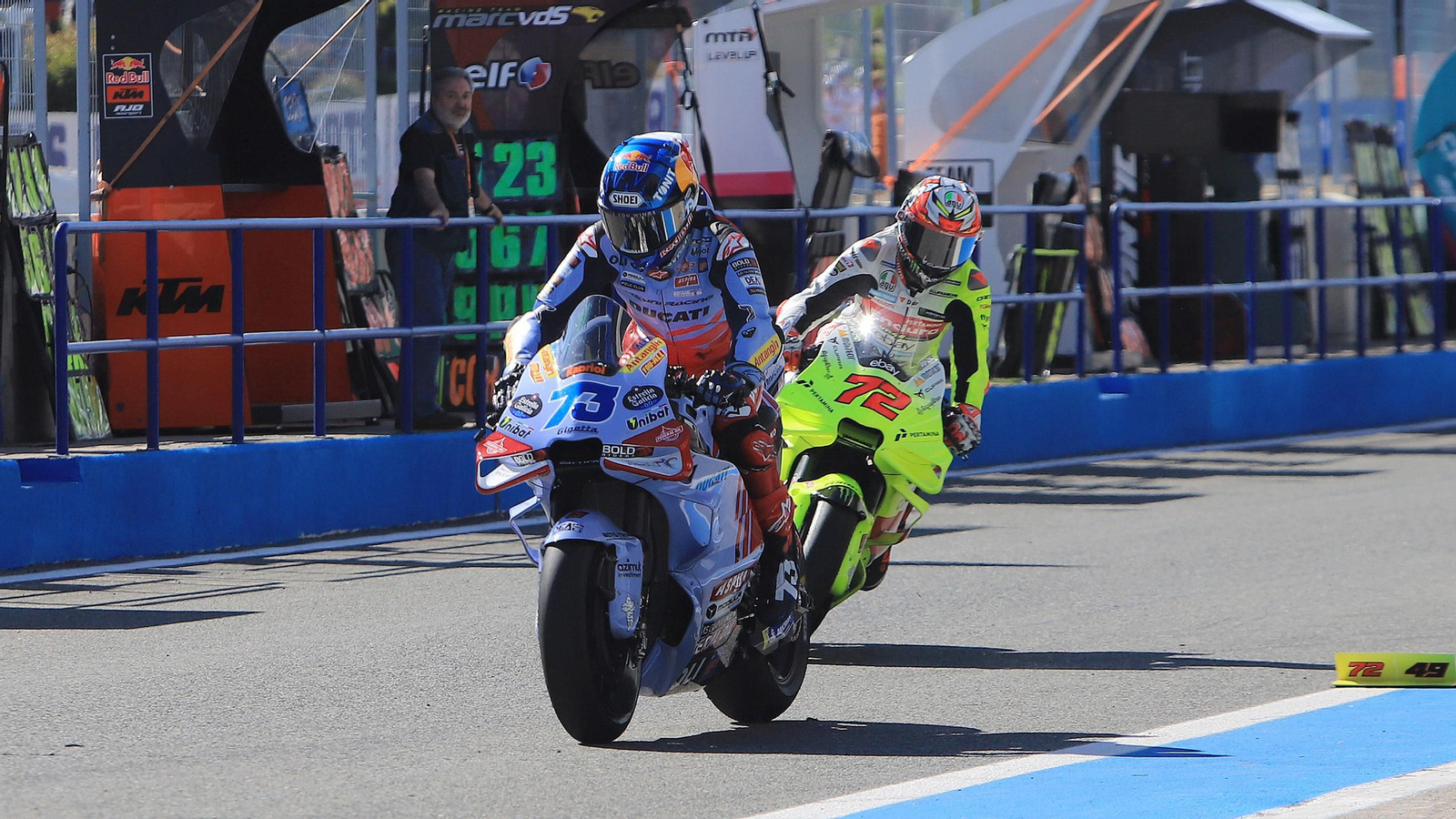 Entrenamientos de MotoGP en el primer día del GP España en el Circuito de Jerez - Ángel Nieto