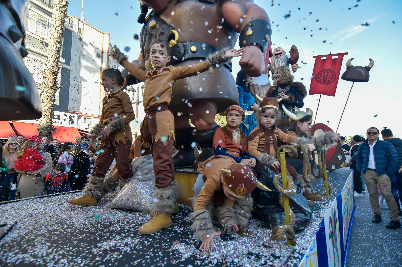 Cabalgata del Carnaval de La Línea 2022.