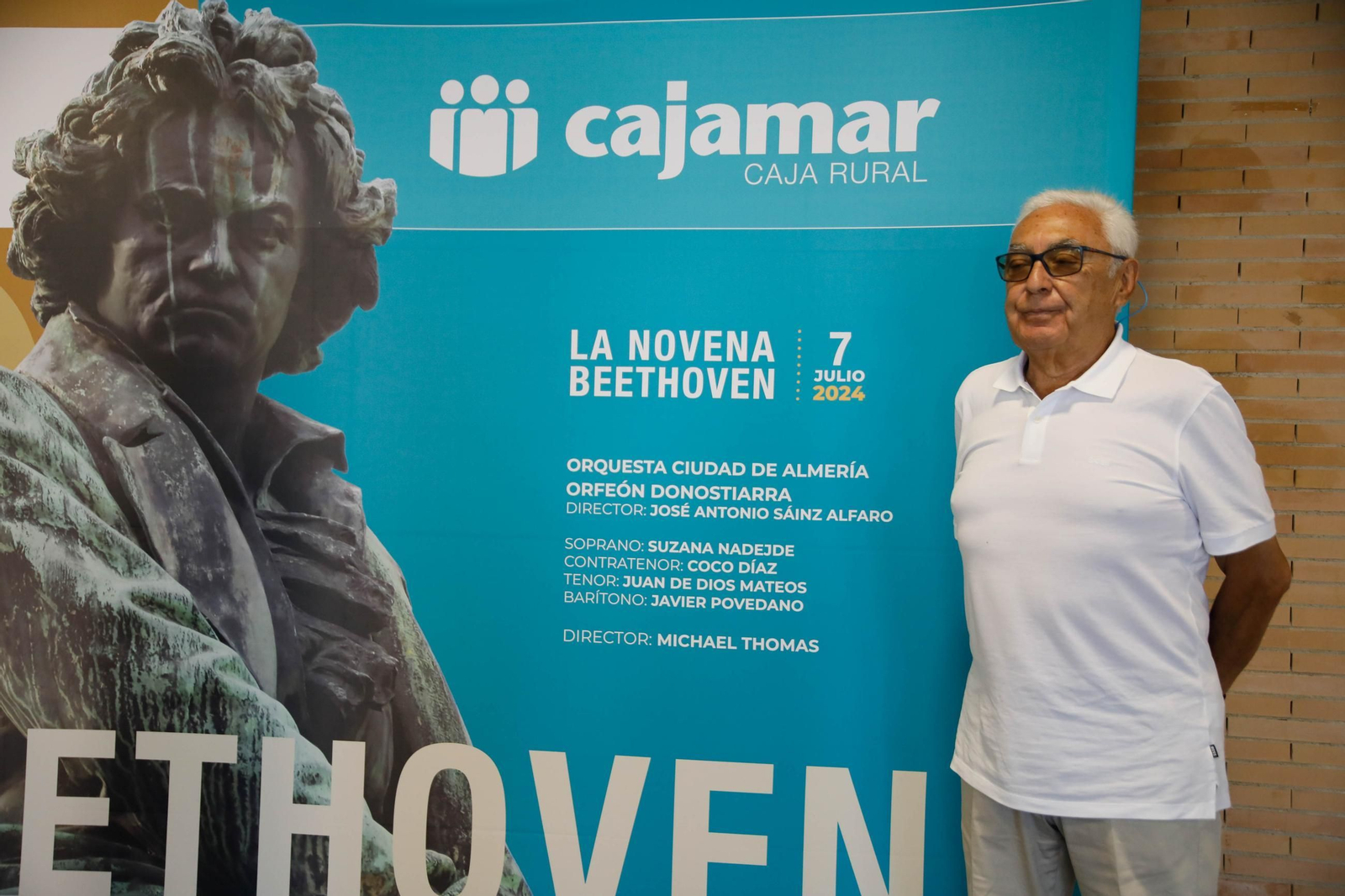 Imágenes de la novena Beethoven interpretado por la OCAL y Orfeón para Cajamar