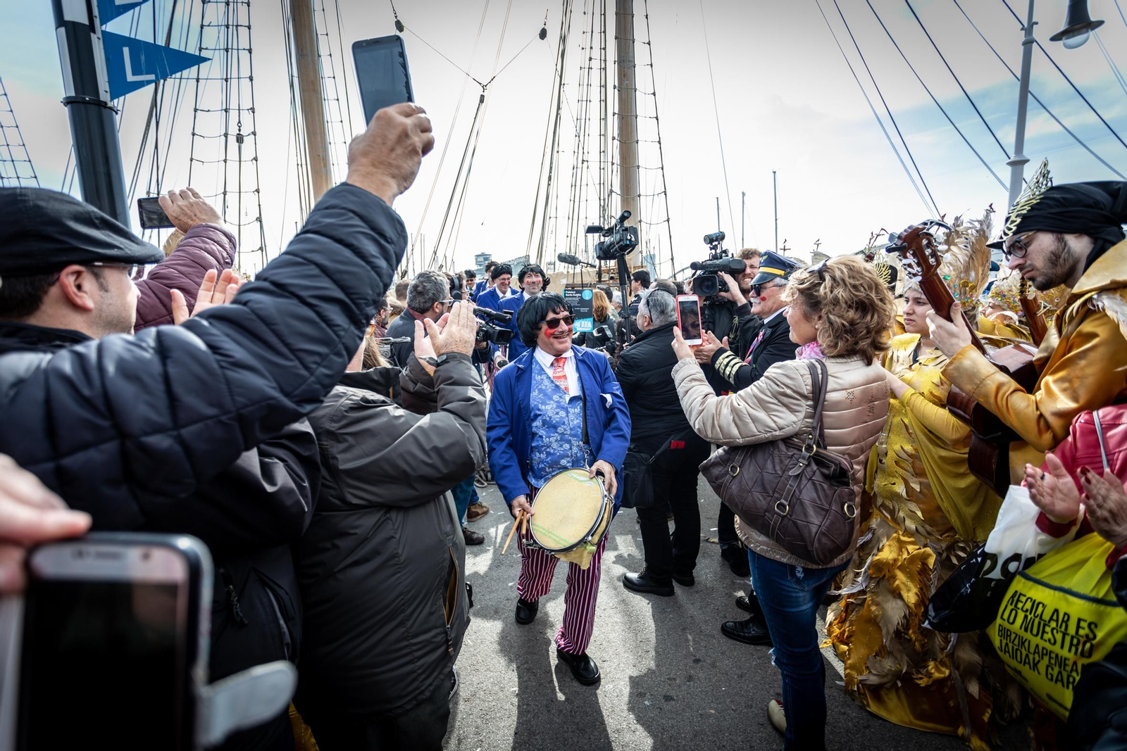 Las callejeras de Cádiz en la Ciudad Condal
