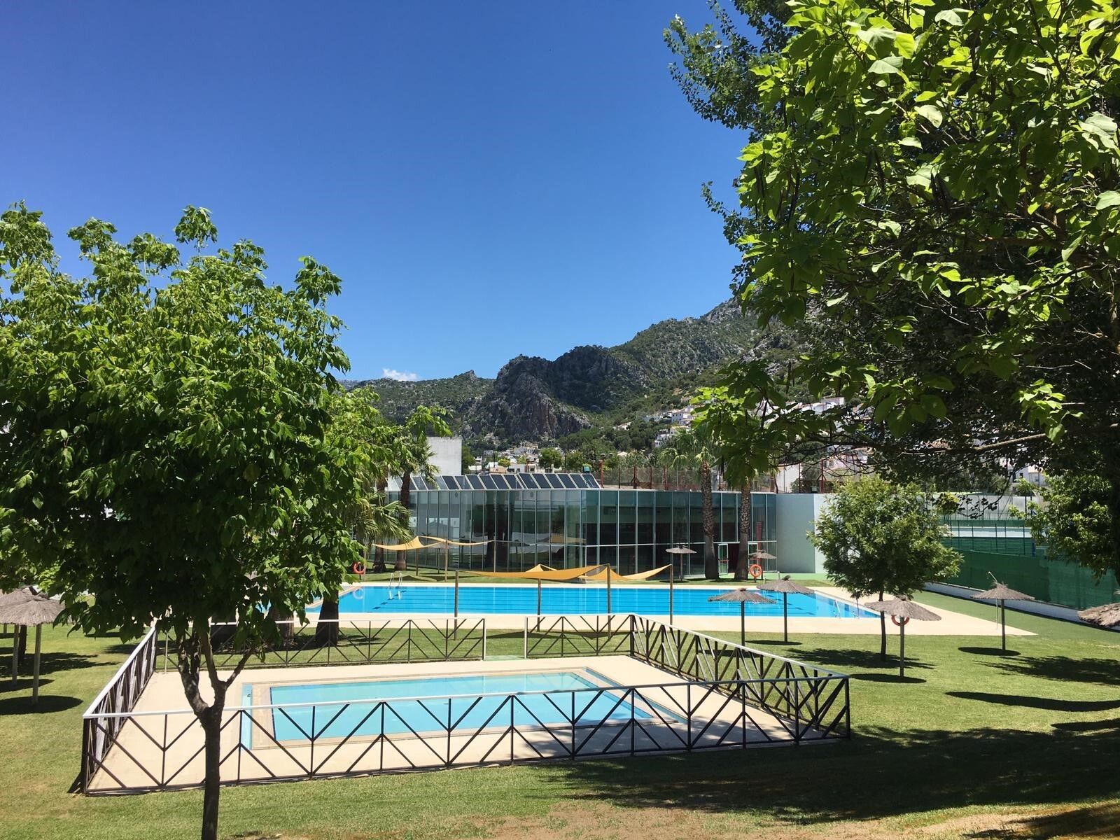 Una vista de las flamantes instalaciones acuáticas.