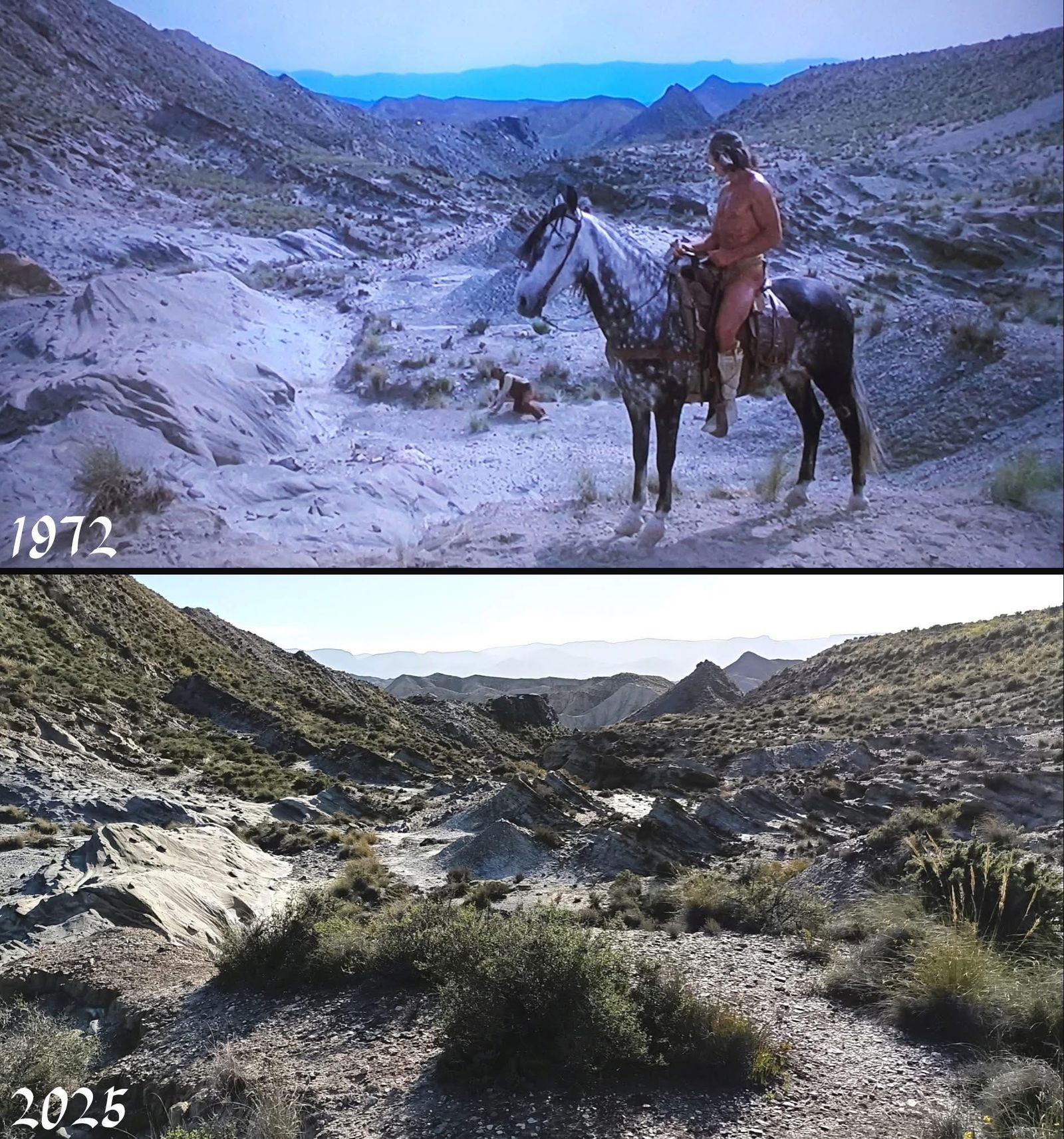 "Chato's Land" (Chato, el apache).  Barranco del infierno/Gádor (Almería).