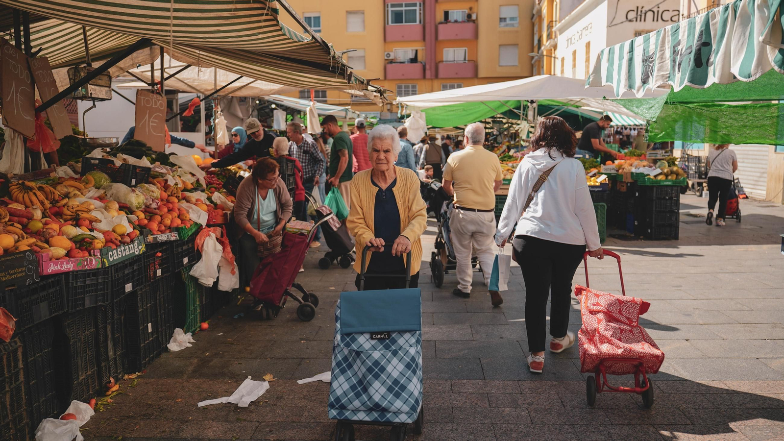 El mercado de abastos de Algeciras.