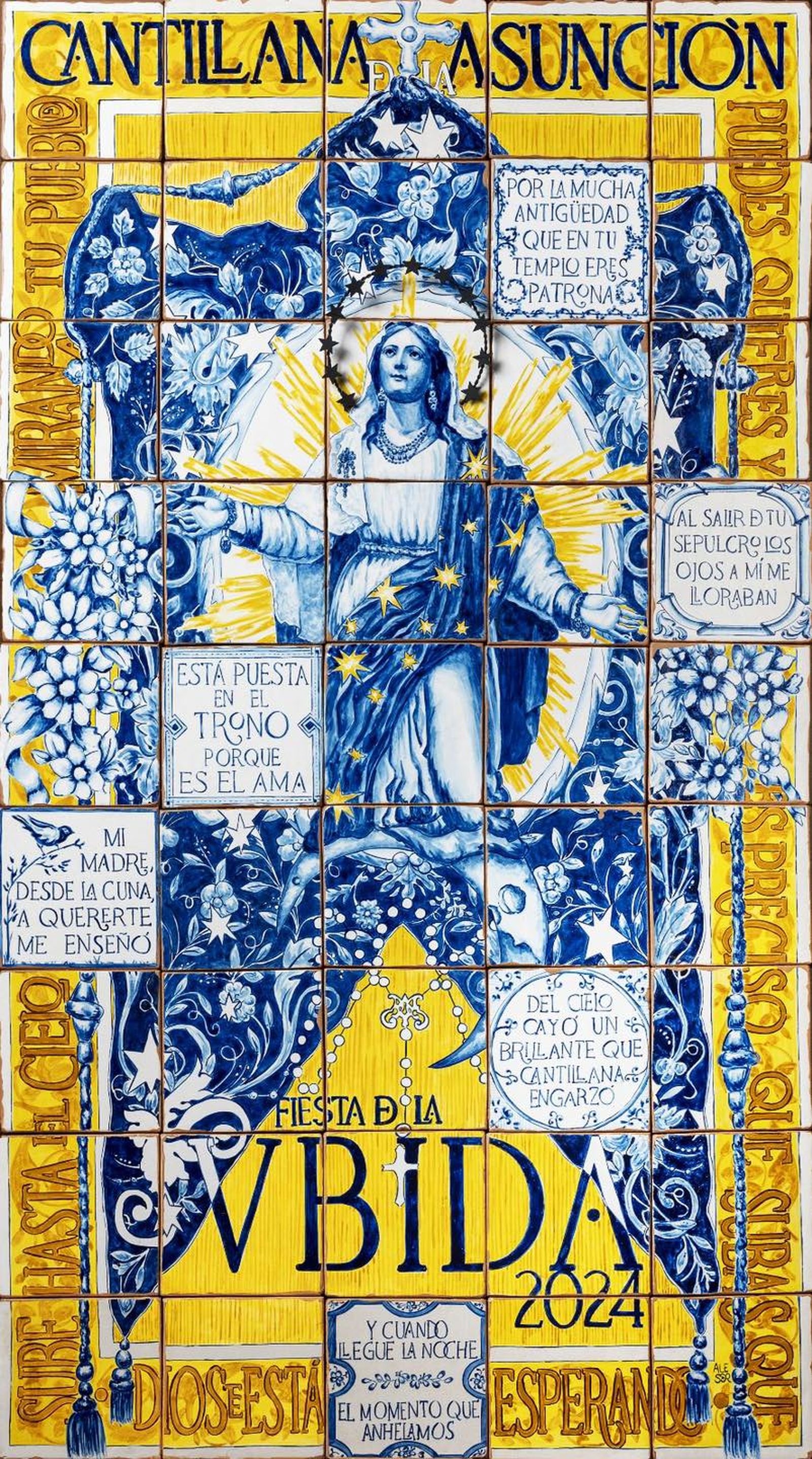 El cartel de la Subida de la Asunción