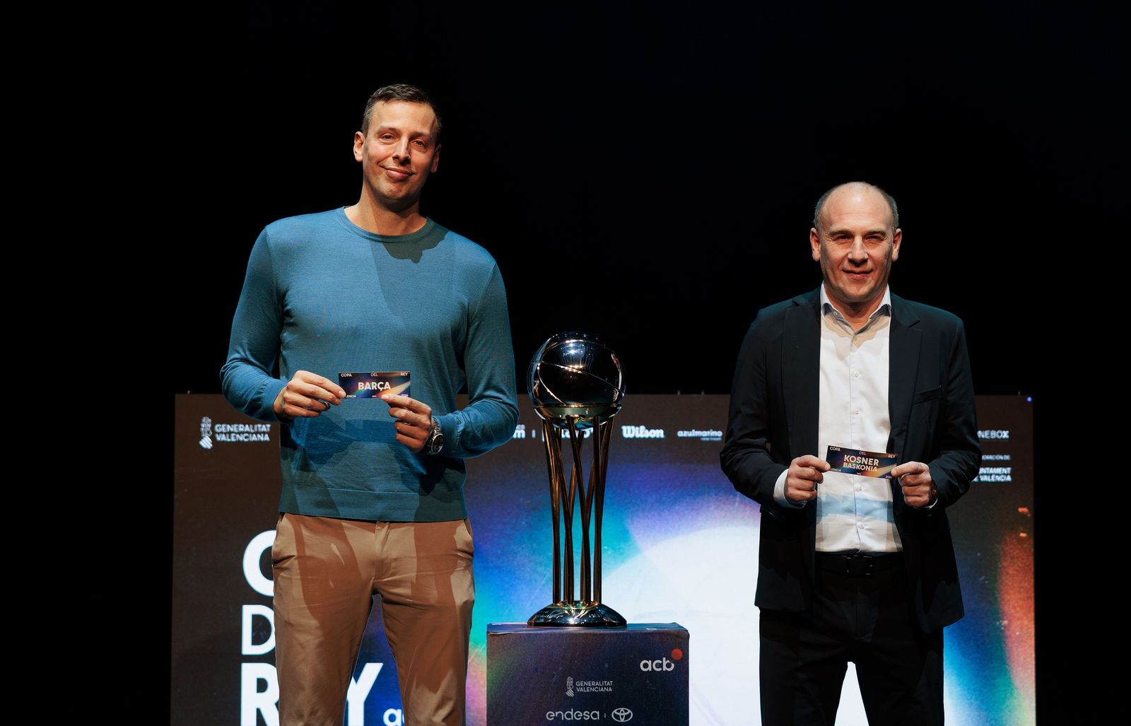 El sorteo de la Copa ACB de Valencia, en fotos