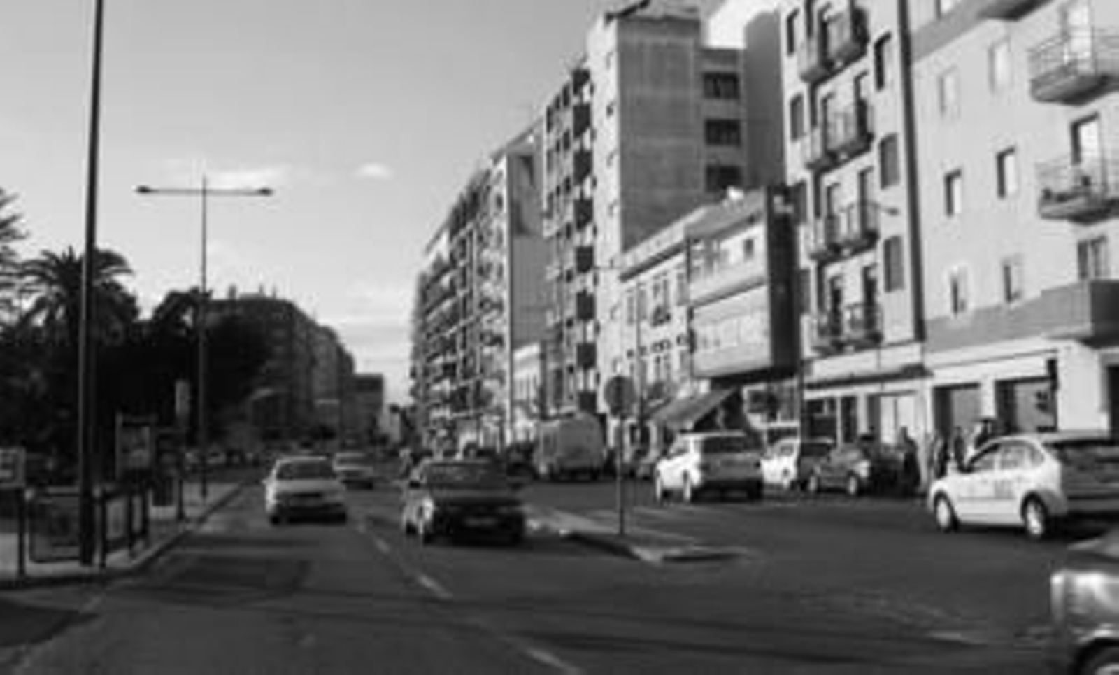 Servitaxi y Teletaxi proponen un nuevo carril bus-taxi que transcurra desde la Avenida de Italia (en la imagen) hasta Cristóbal Colón.