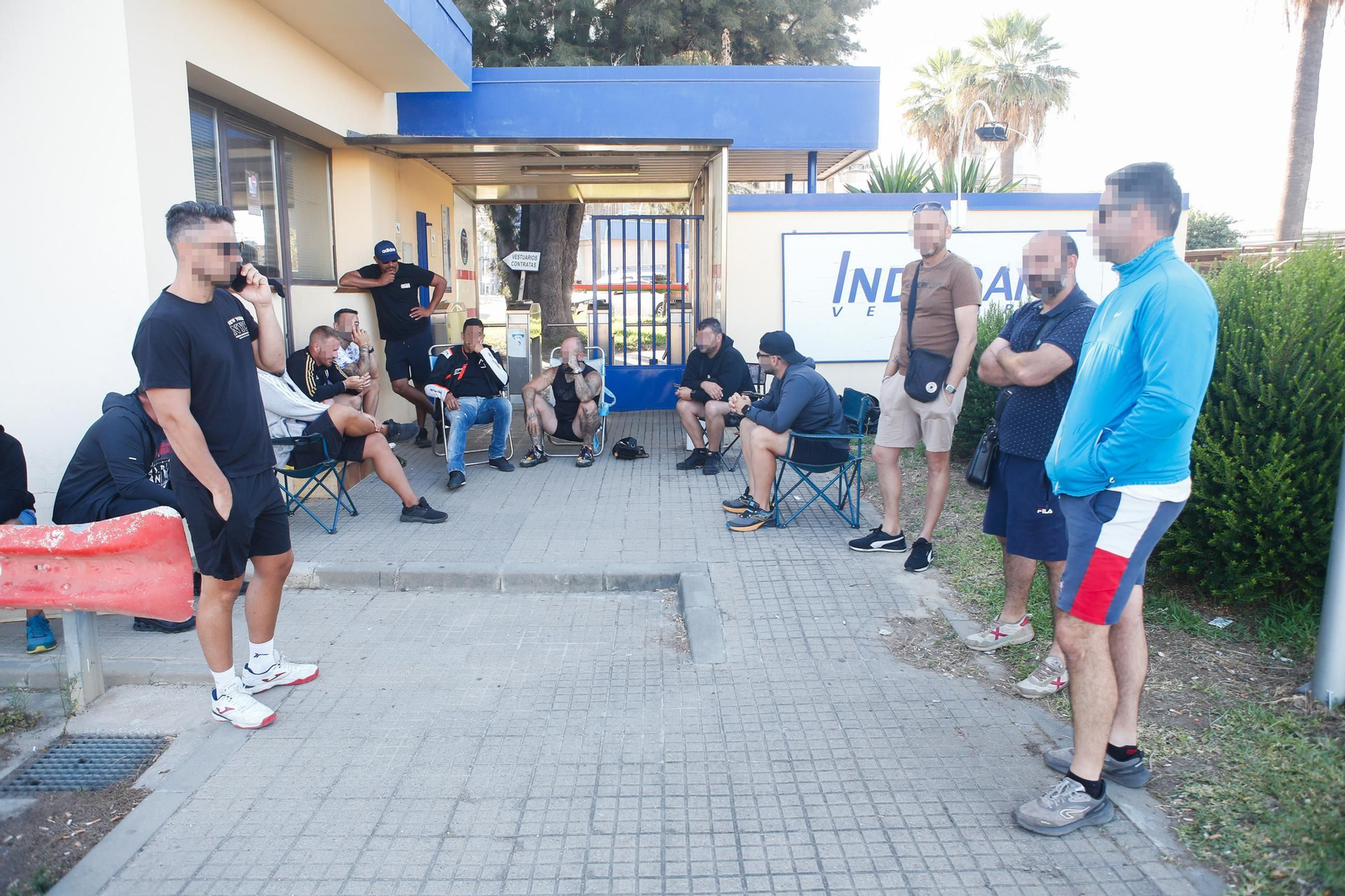 Fotos de la jornada del jueves de la huelga del metal en el Campo de Gibraltar