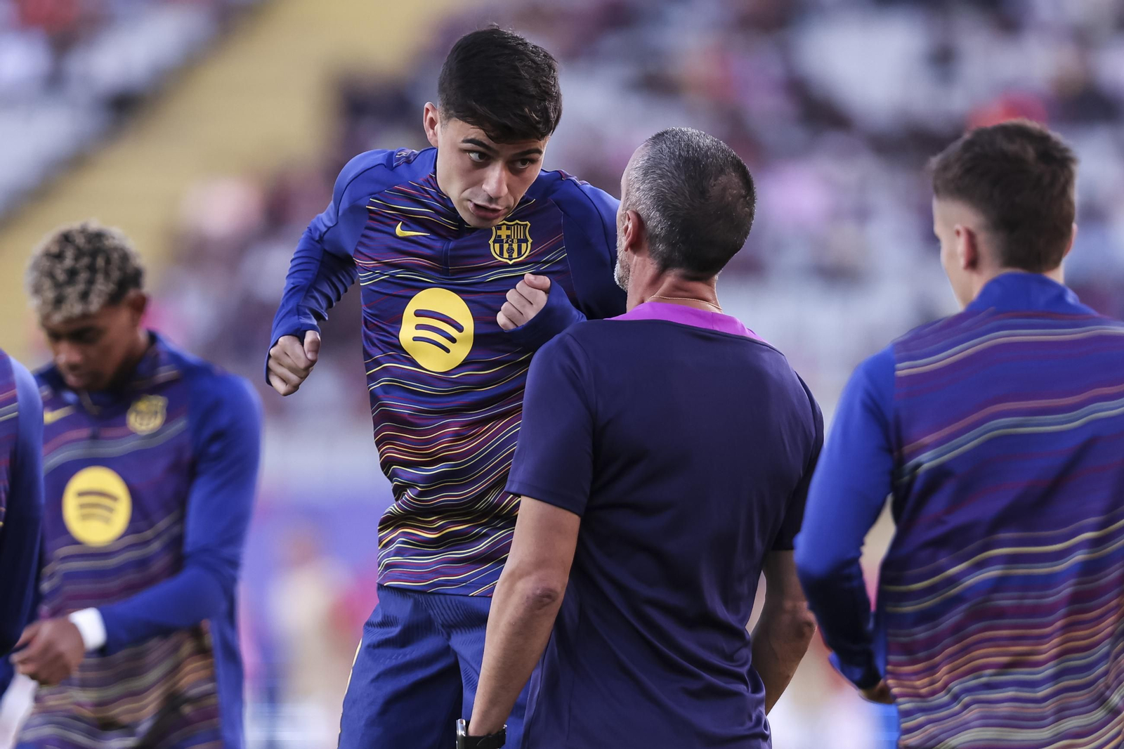 Las fotos del Barcelona-Olympiacos