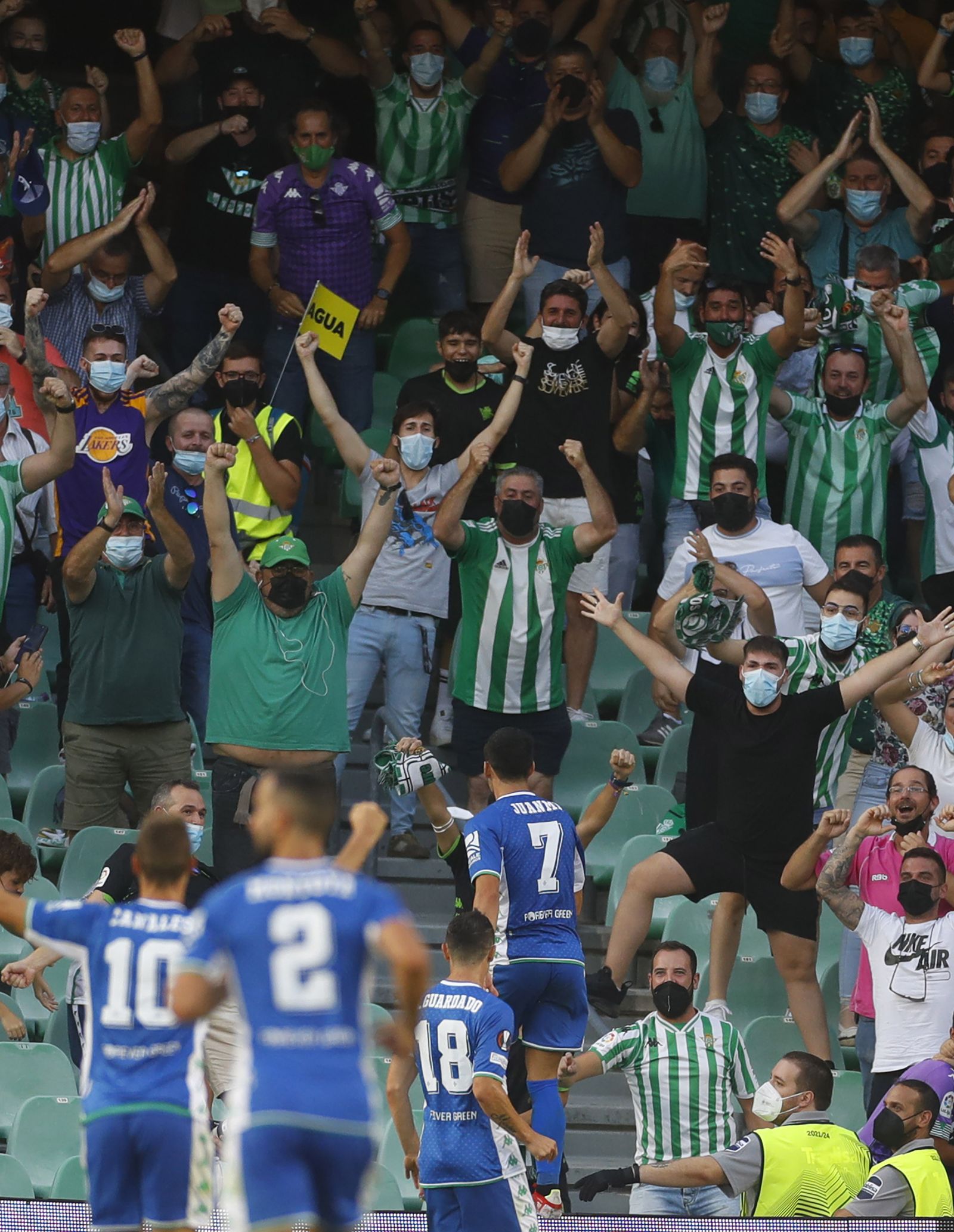 Las imágenes del Betis- Celtic