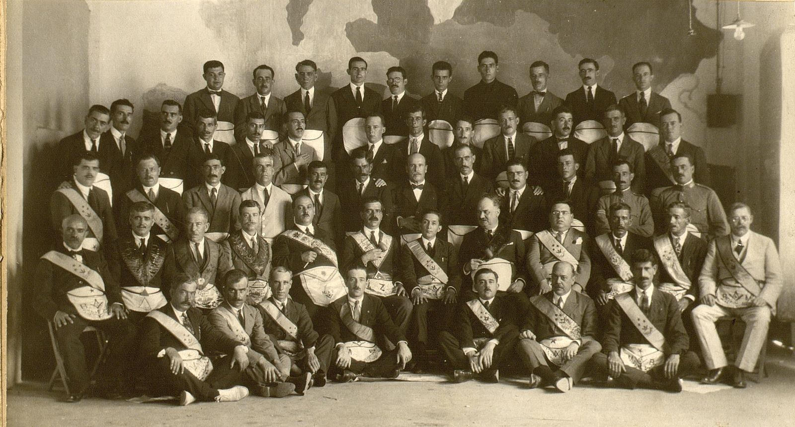 Asamblea Regional Andaluza de la Gran Logia de España, celebrada en La Línea el 25 de junio de 1924.
