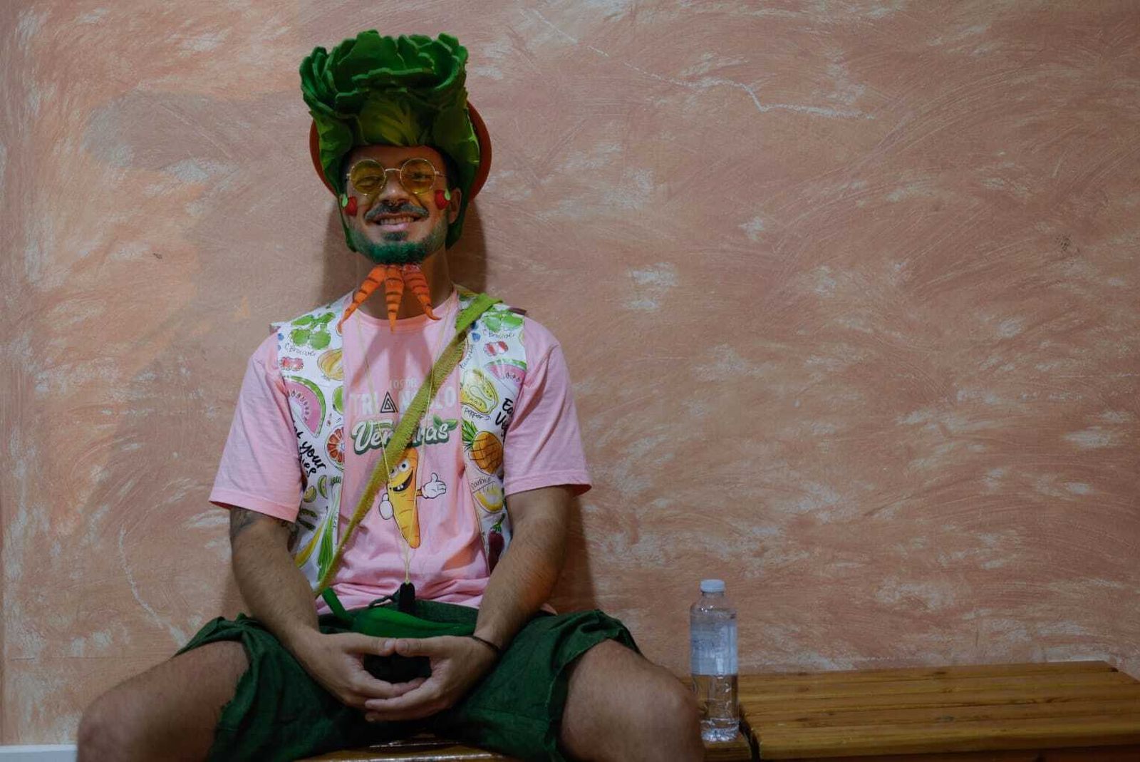 El ambiente en los camerinos.