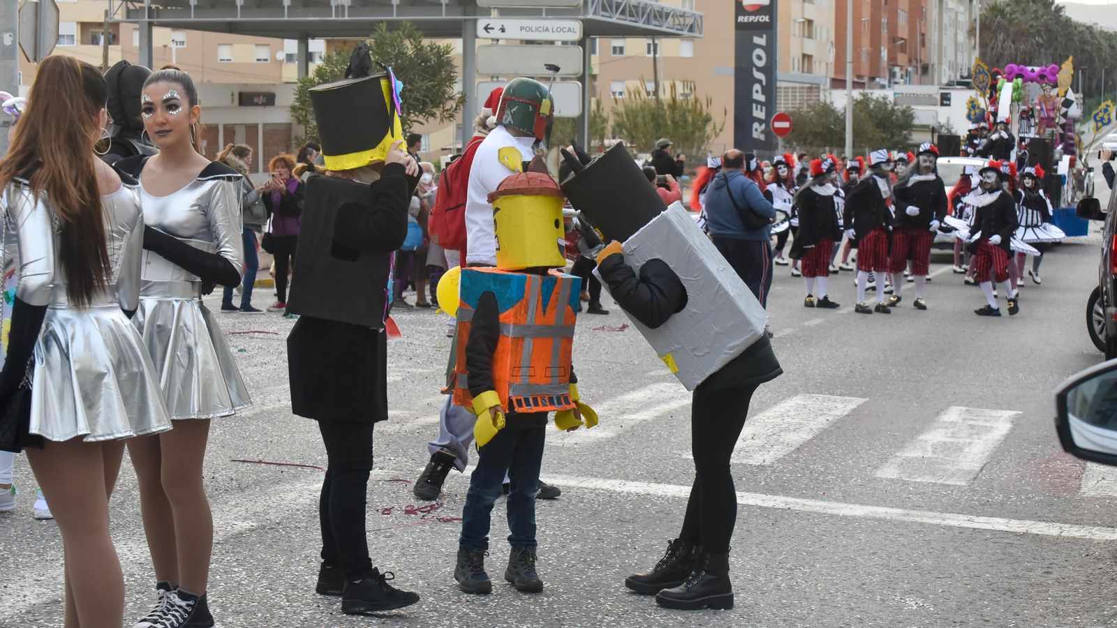 Fotos del pasacalles de Carnaval en Tarifa
