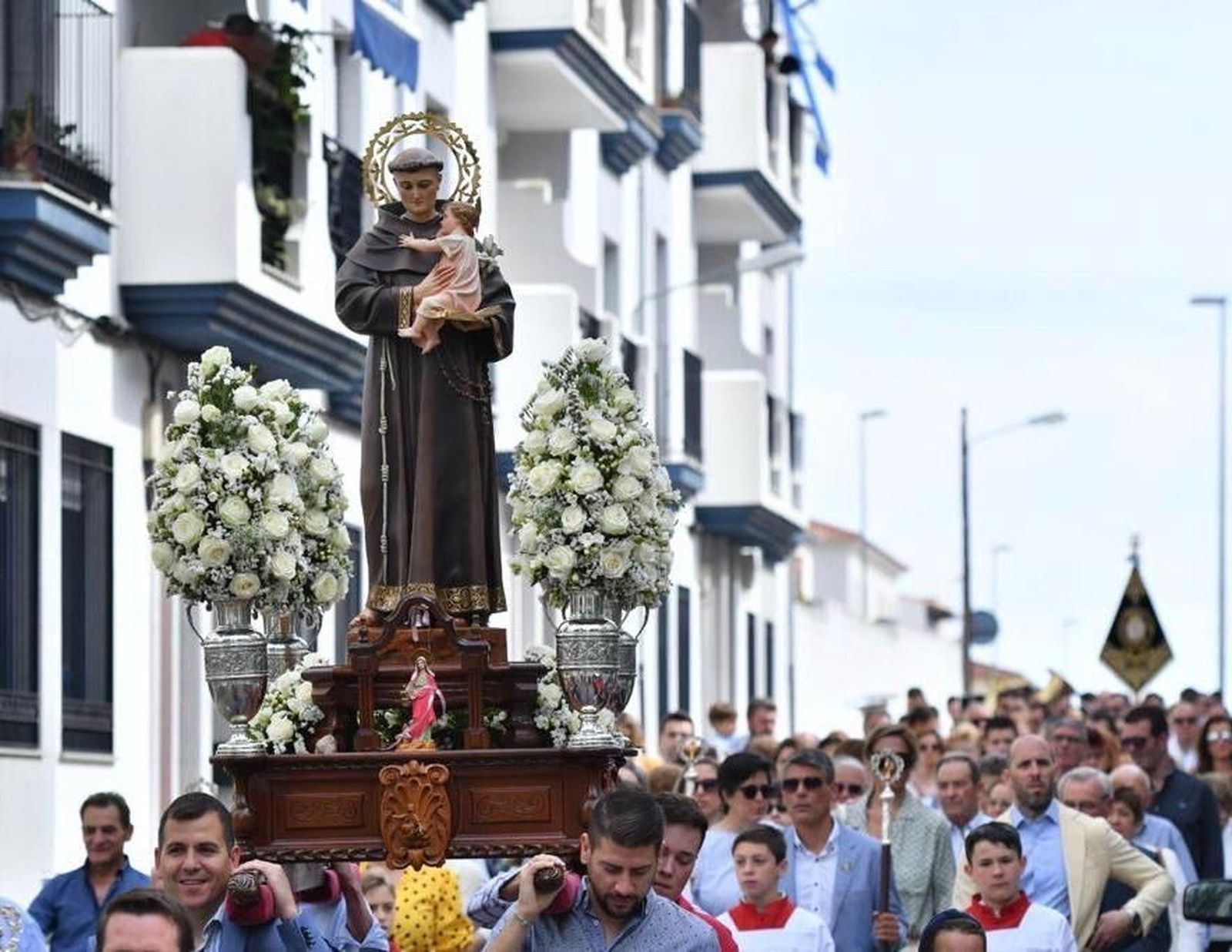 Procesión de San Antonio en Pozoblanco.