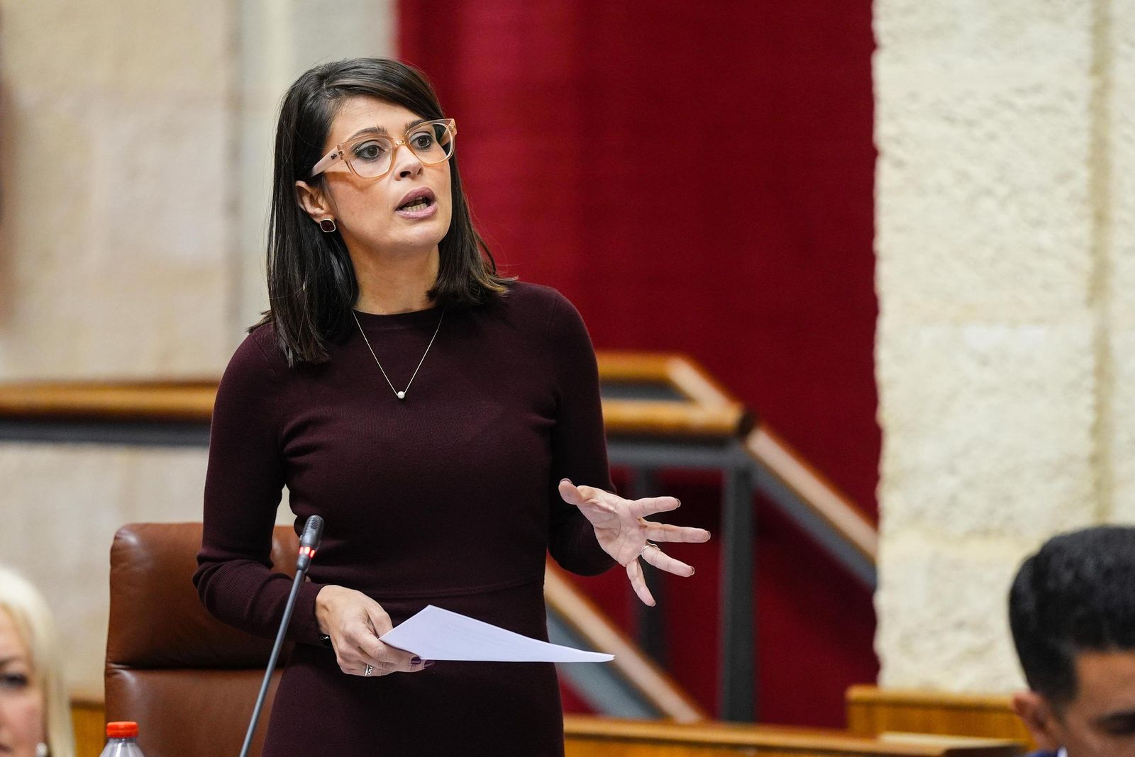 La parlamentaria del PP, Ángeles Martínez.