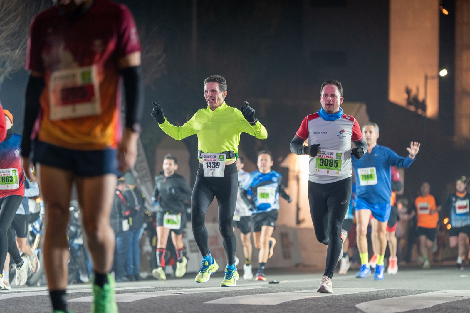 En imágenes: búscate en tu llegada a meta de la Carrera de San Antón 2026 (7)