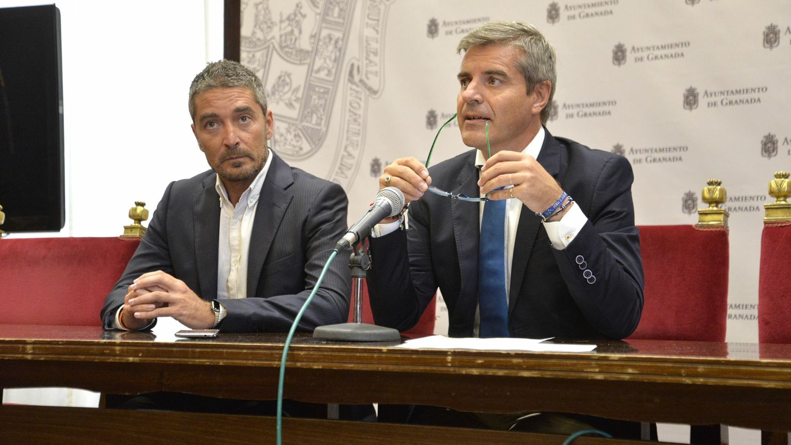 César Díaz y Manuel Olivares