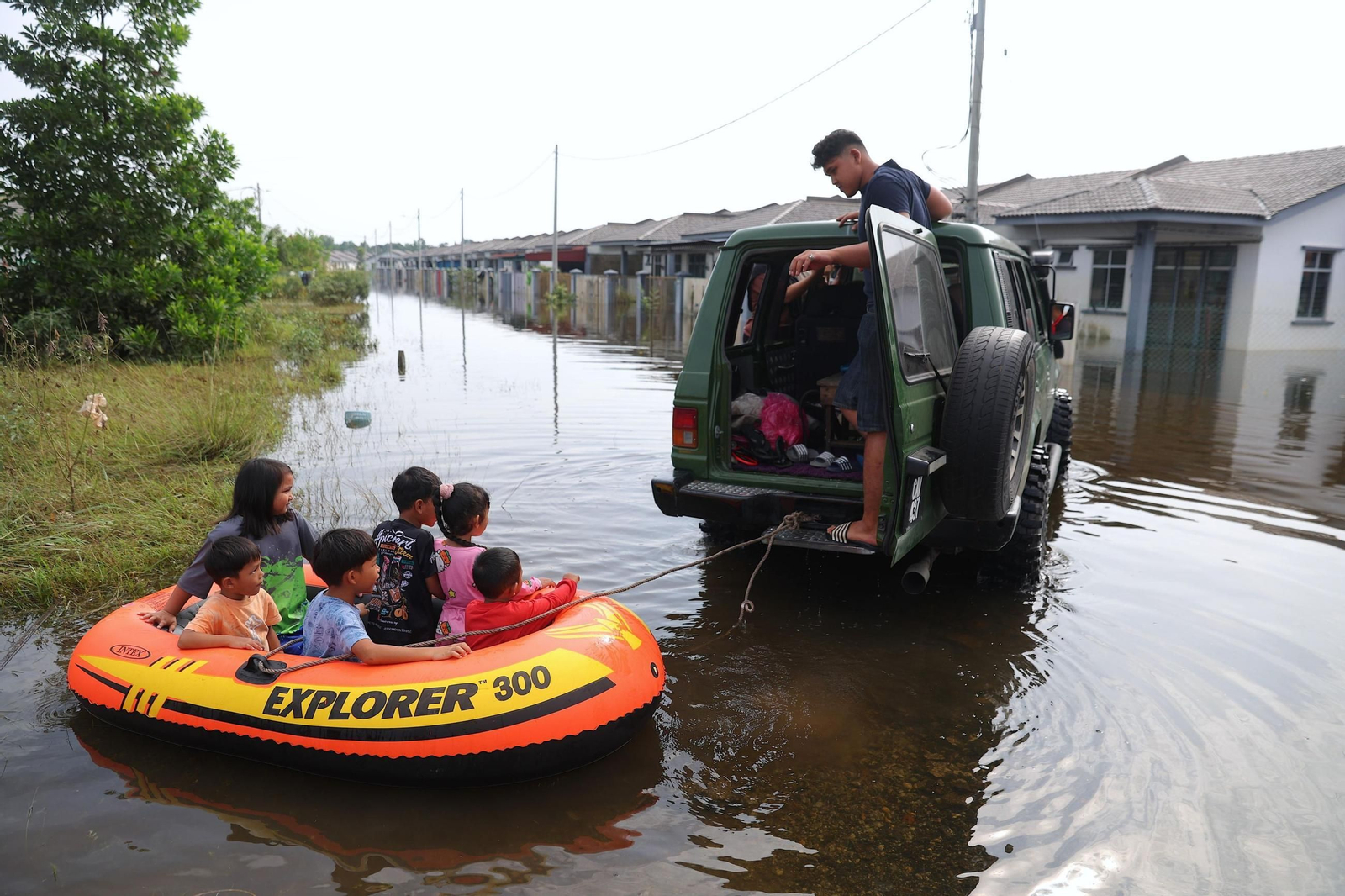 Las devastadoras imágenes de las graves inundaciones en Malasia