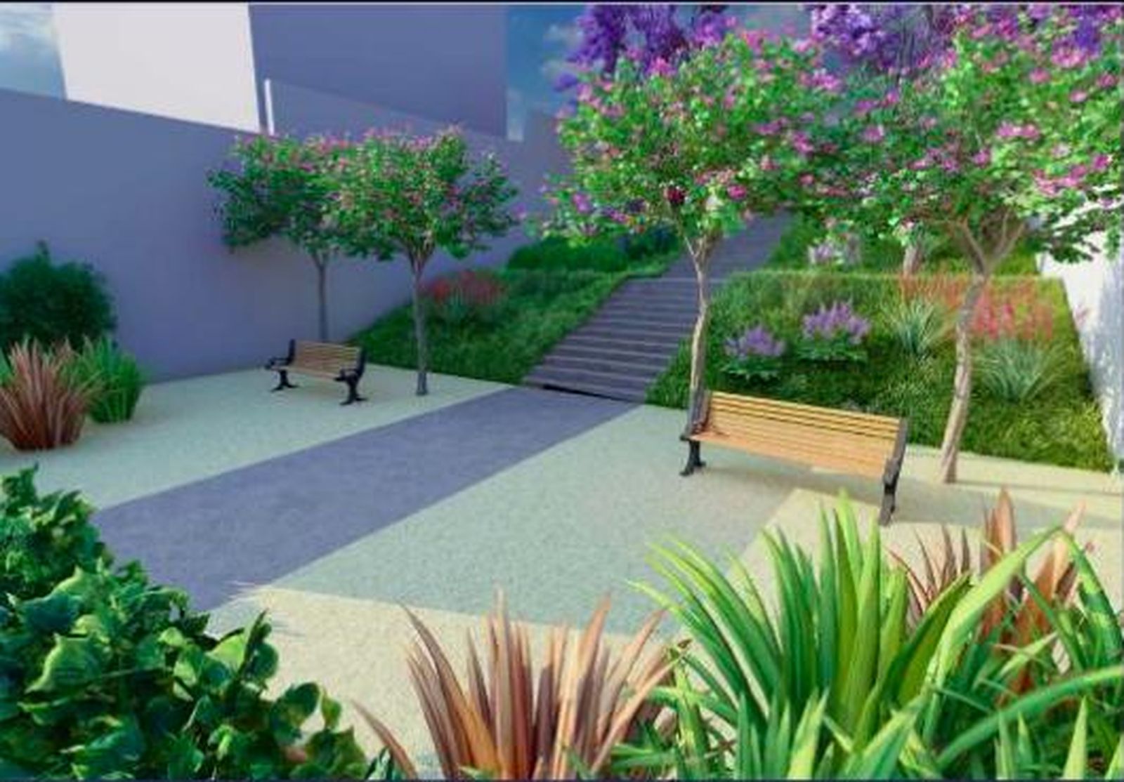 Infografía de la adecuación en Puerto de la Torre.