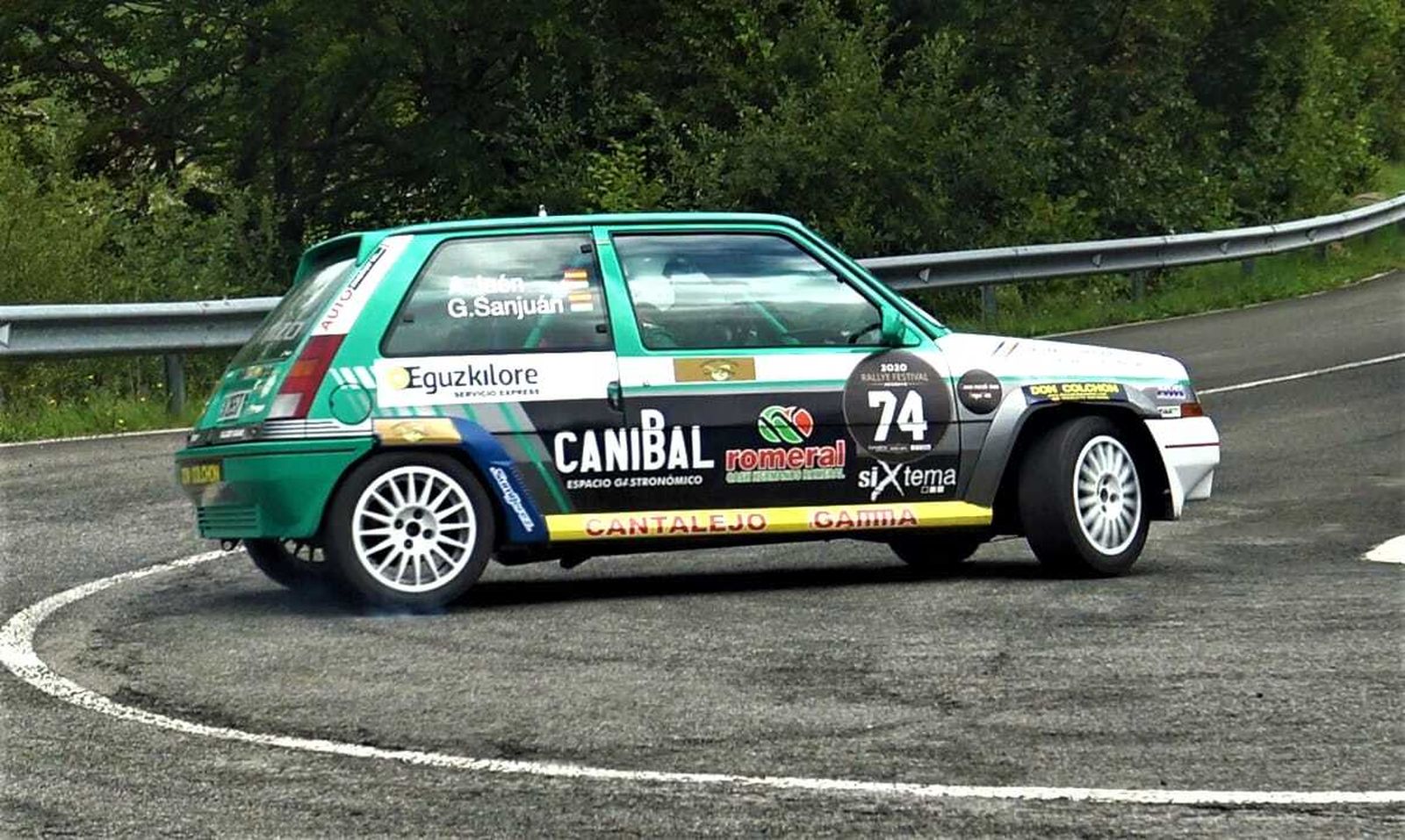 Amador Jaén 'aparca' el Renault 5 GT Turbo y conducirá un Mitsubishi Lancer EVO.