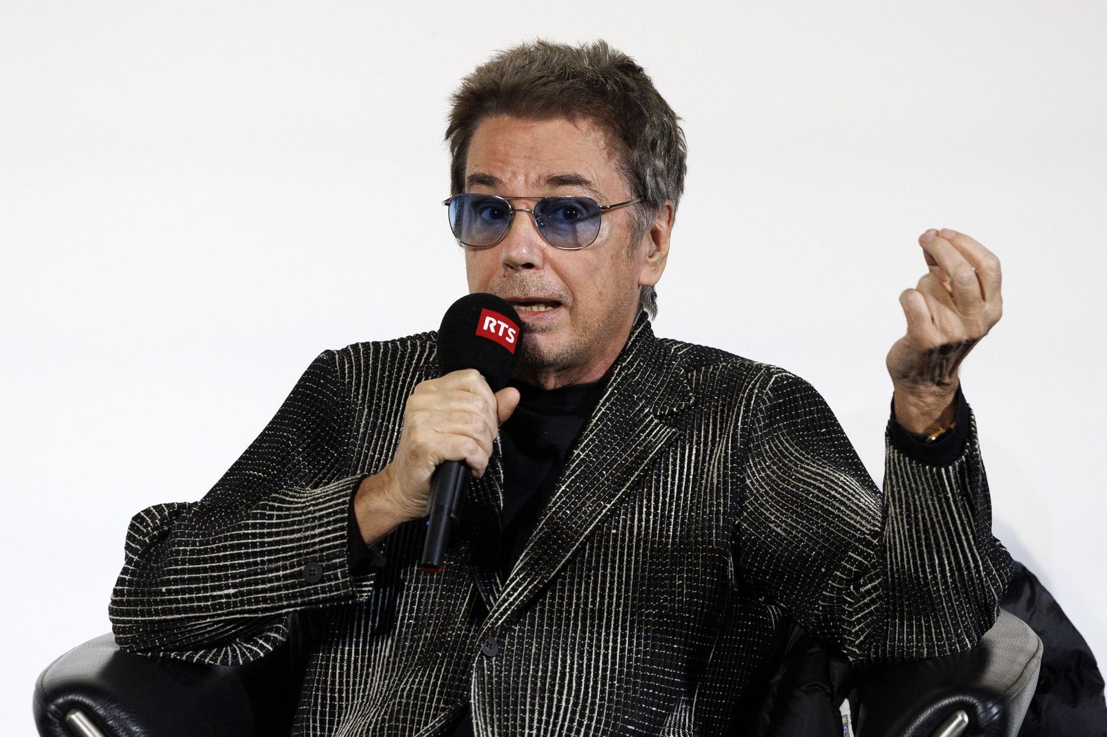 Jean-Michel Jarre, el año pasado en la ciudad suiza de Ginebra.