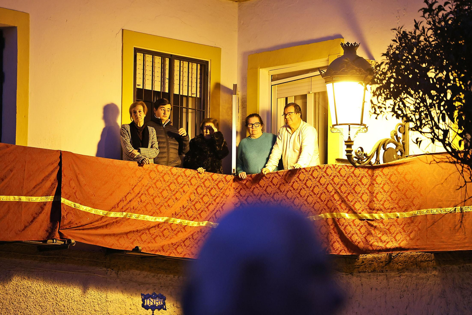 Imágenes del Vía Crucis del Consejo de Cofradías y Hermandades de Huelva