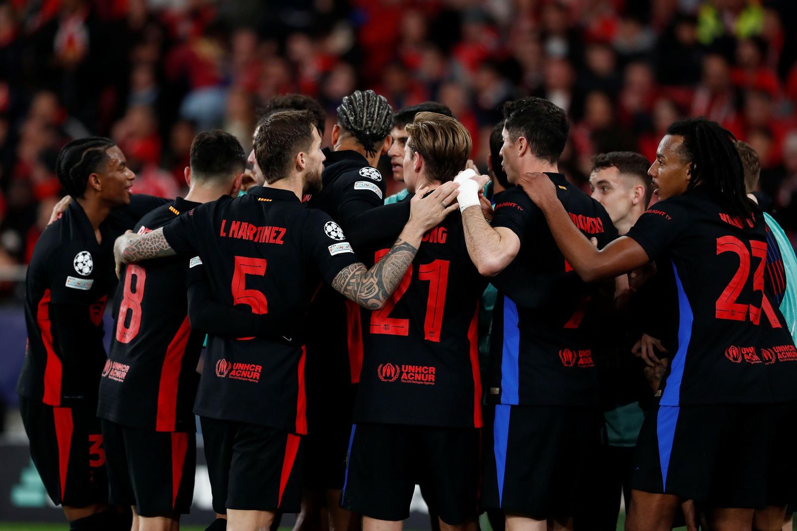 Las fotos del Benfica - Barcelona