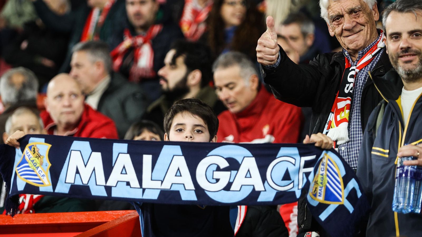 Las fotos del Sporting de Gijón - Málaga CF