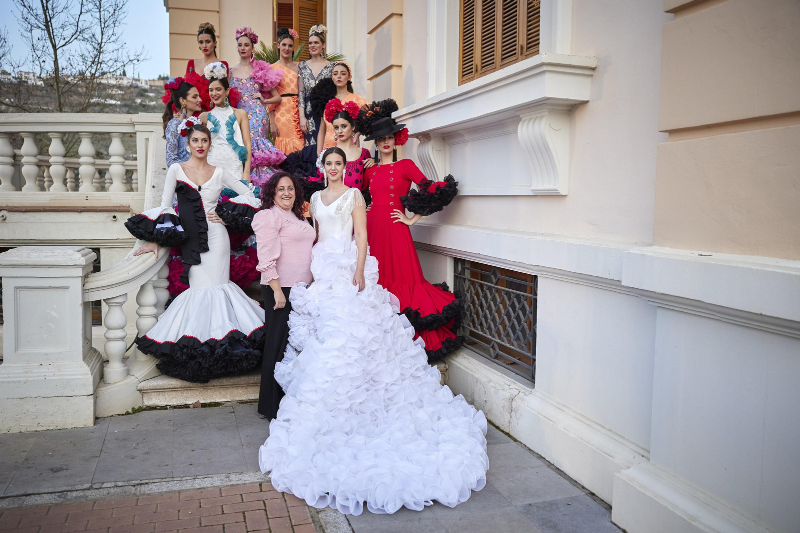 Los trajes de flamenca más bonitos de la Pasarela Granada Flamenca 2023, todas las fotos