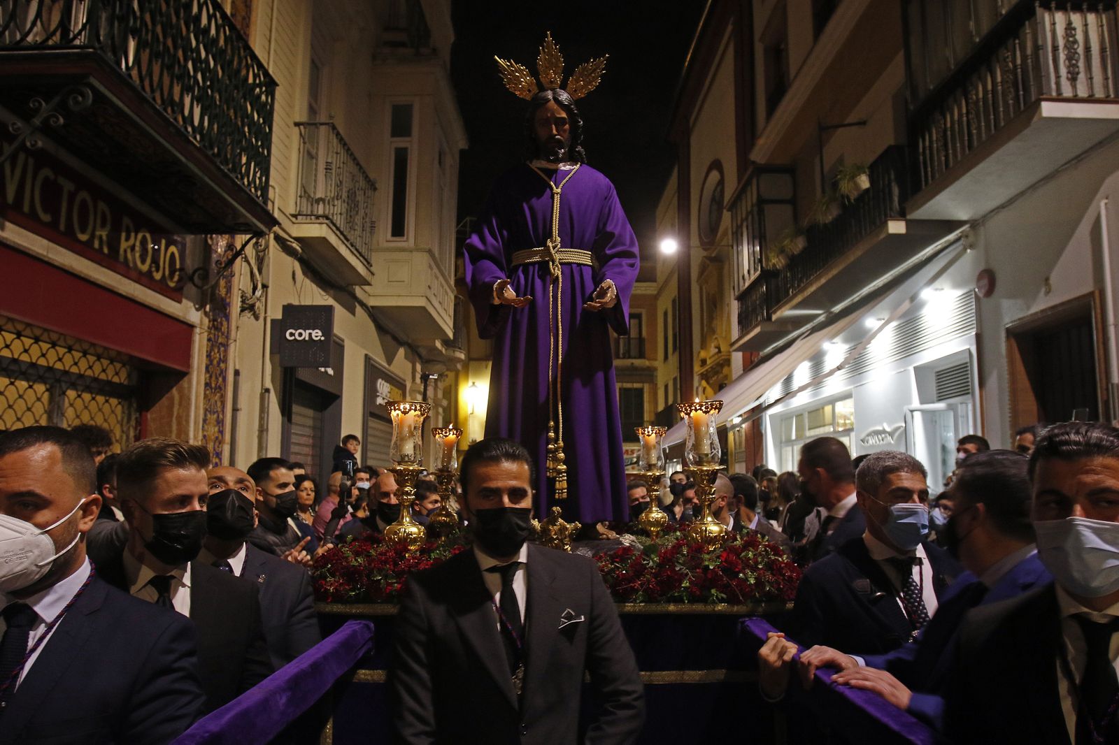 Traslado de las imágenes de Los Panaderos a la Iglesia de la Misericordia