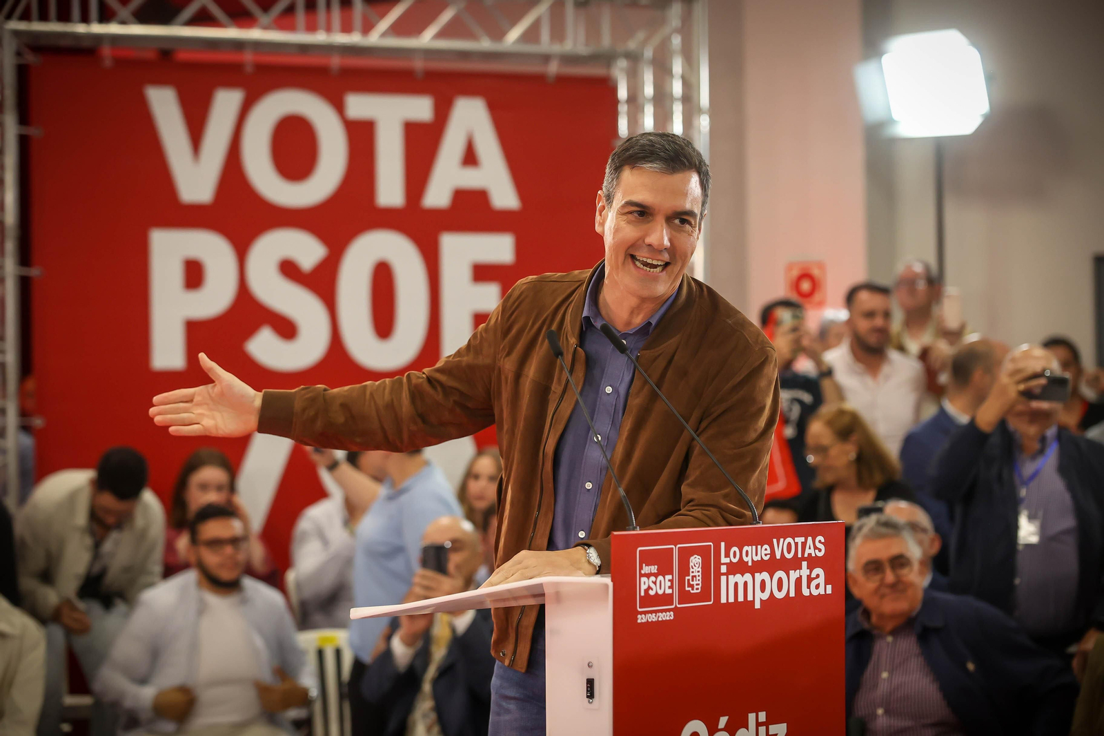Pedro Sánchez en Jerez