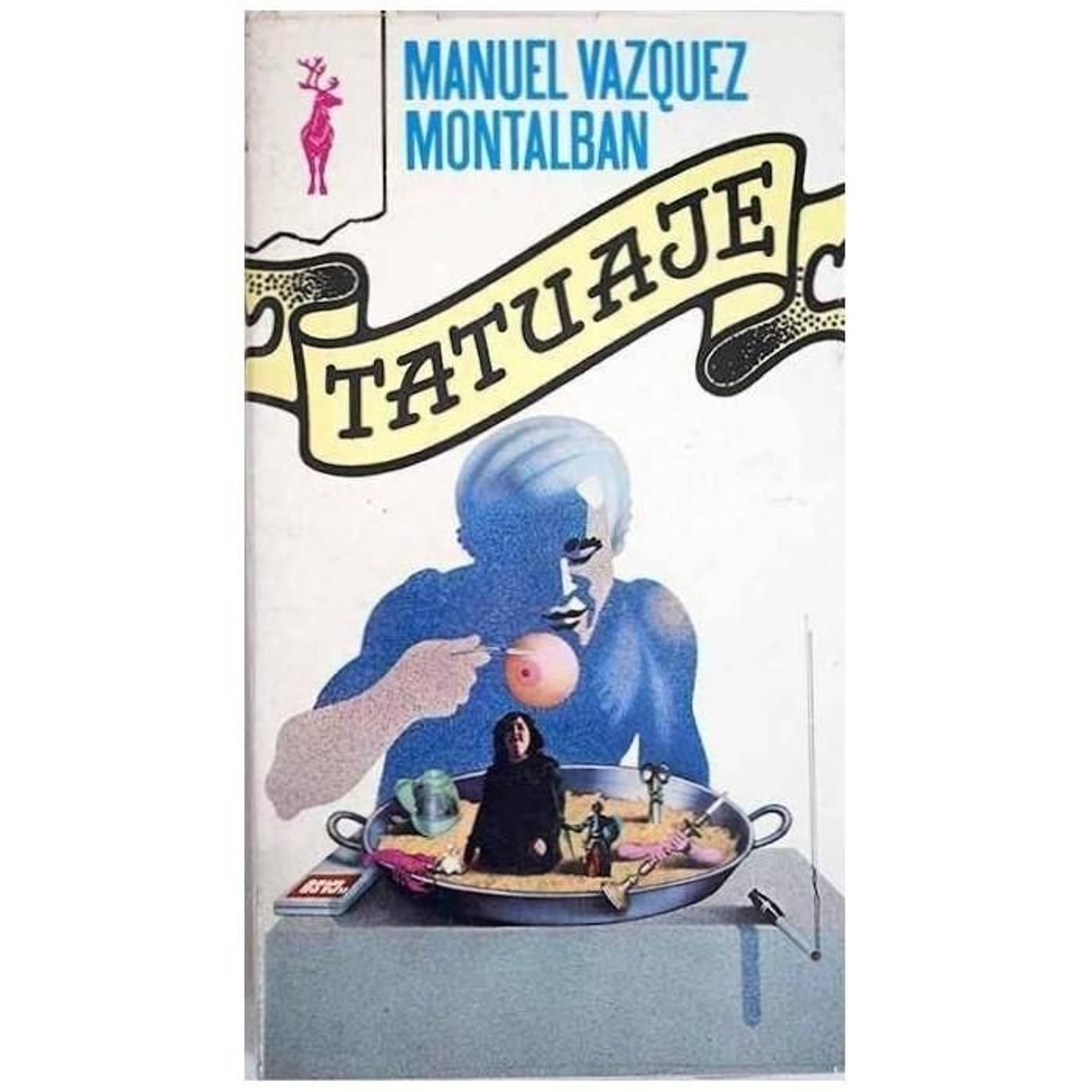 Portada de ‘Tatuaje’(1974), primera aparición de Pepe Carvalho.