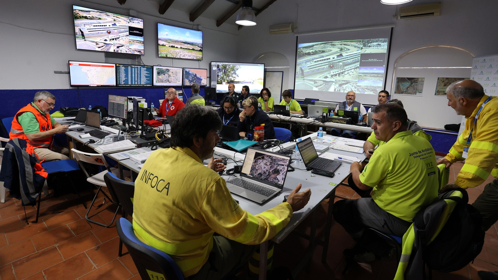 Activado el dispositivo de Emergencias con motivo de la celebración del Gran Premio de MotoGP de Jerez