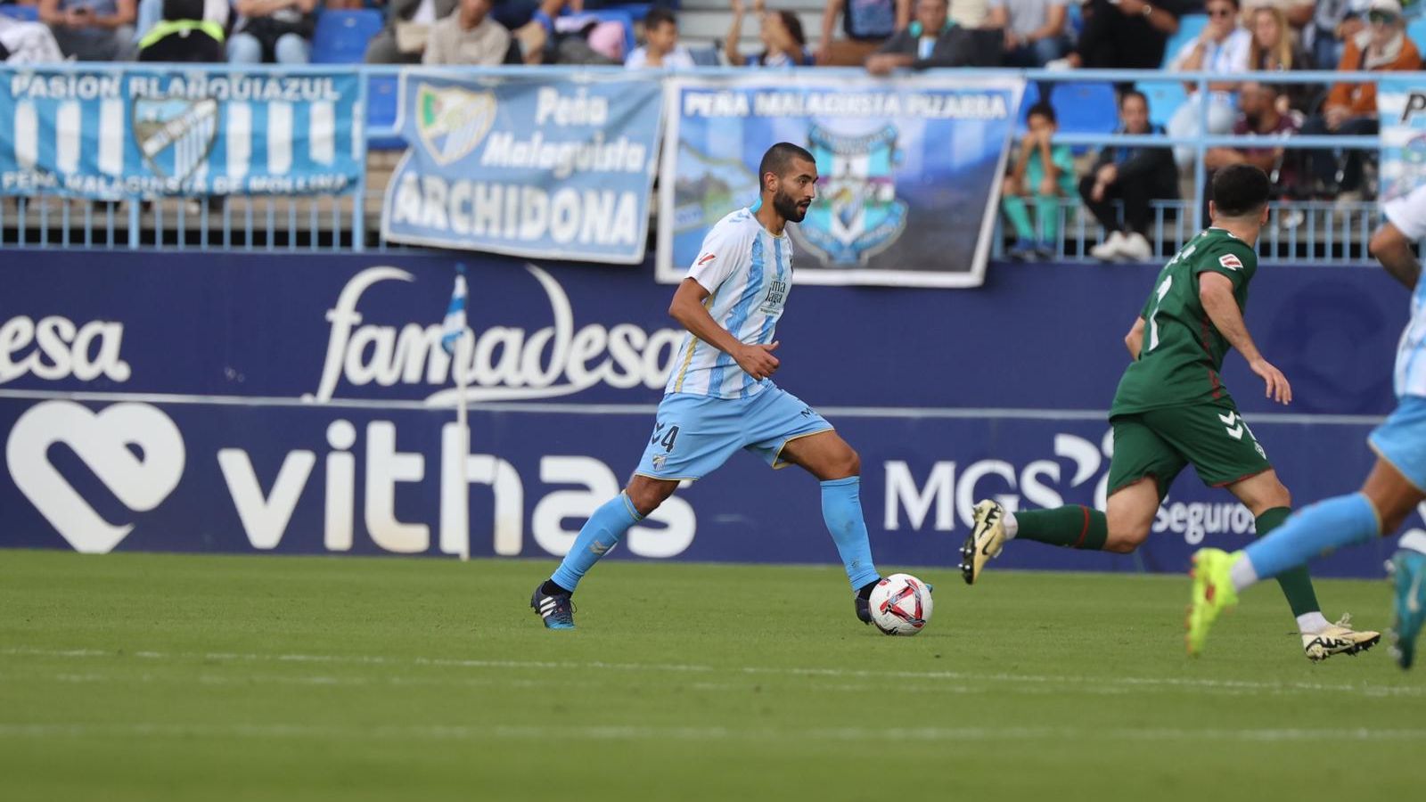 El Málaga CF - Eibar, en fotos