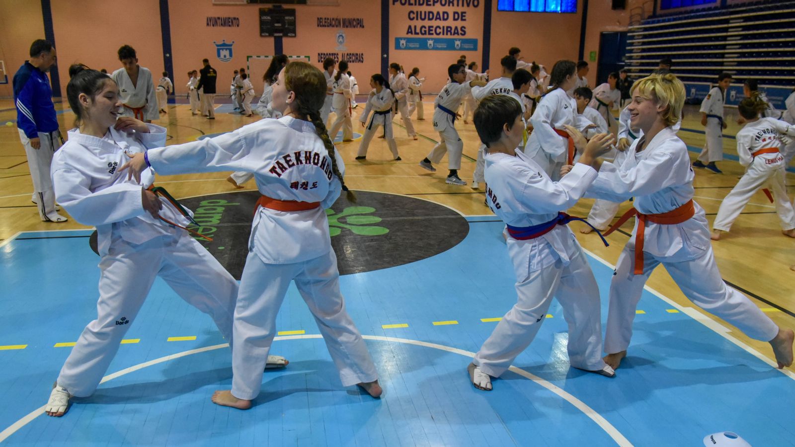 Las fotos de la concentración de Taekwondo Olimpico en Algeciras