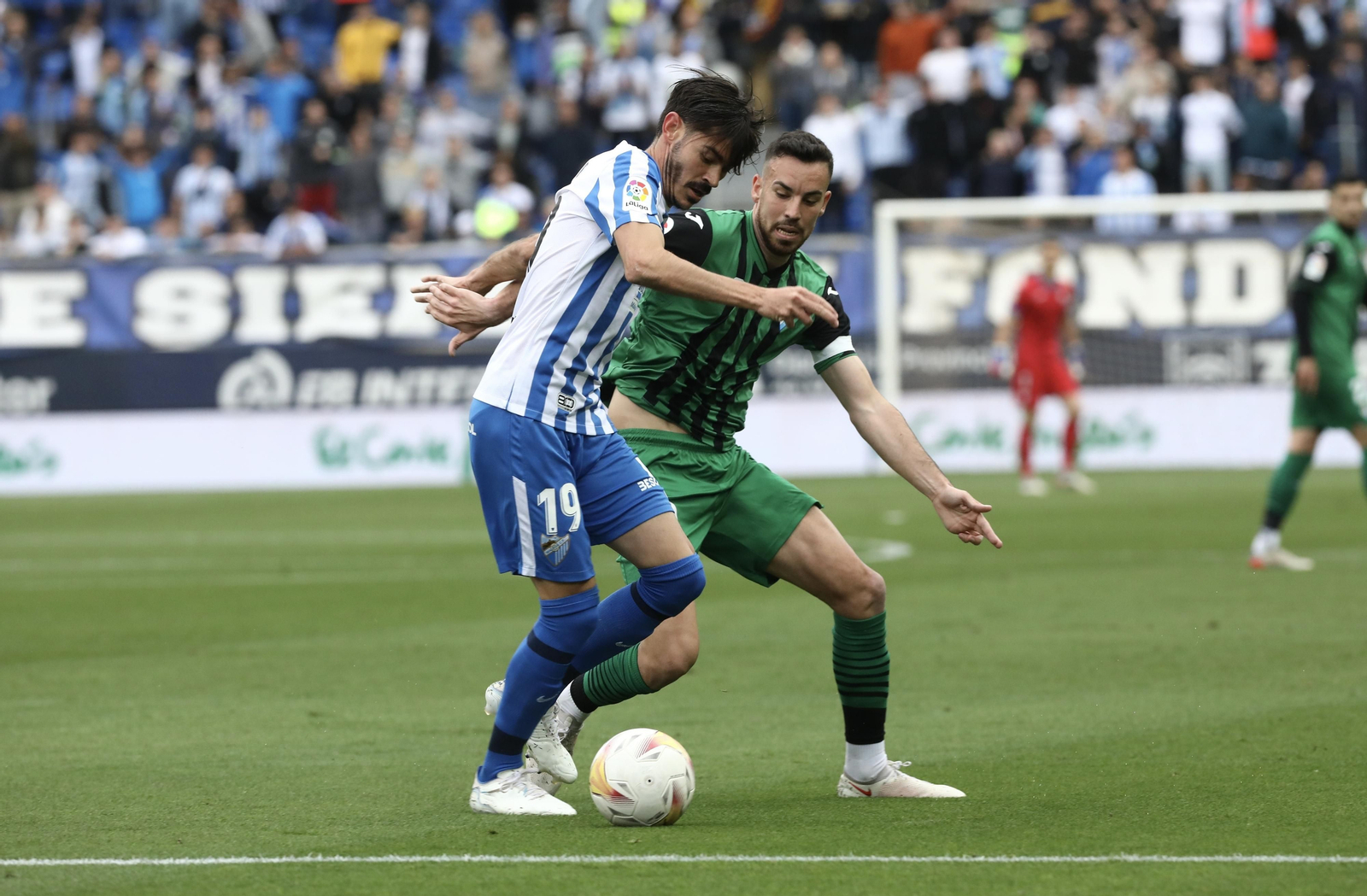 Jozabed, en el Málaga CF-Eibar