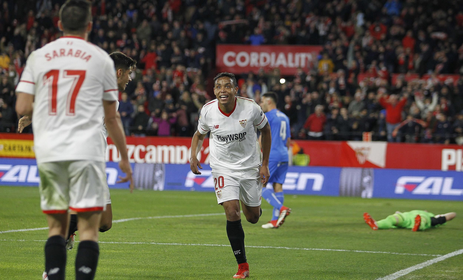 El Sevilla-Getafe en imágenes