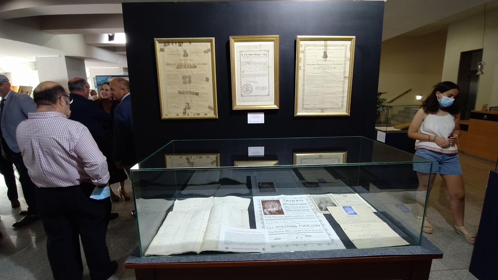 Así es la exposición 'Antiquum legatum fidei' de la hermandad de la Soledad